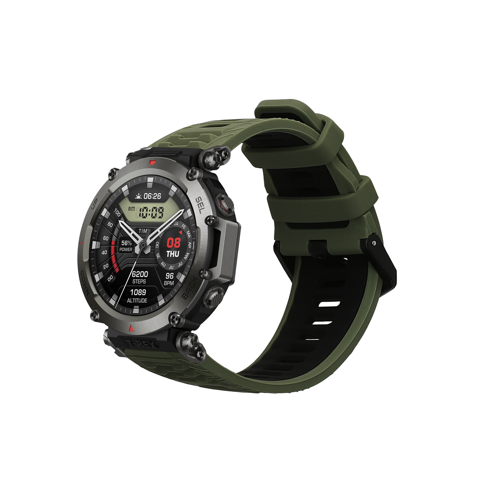 Řemínek pro Amazfit T-Rex 3 kwmobile - černá 