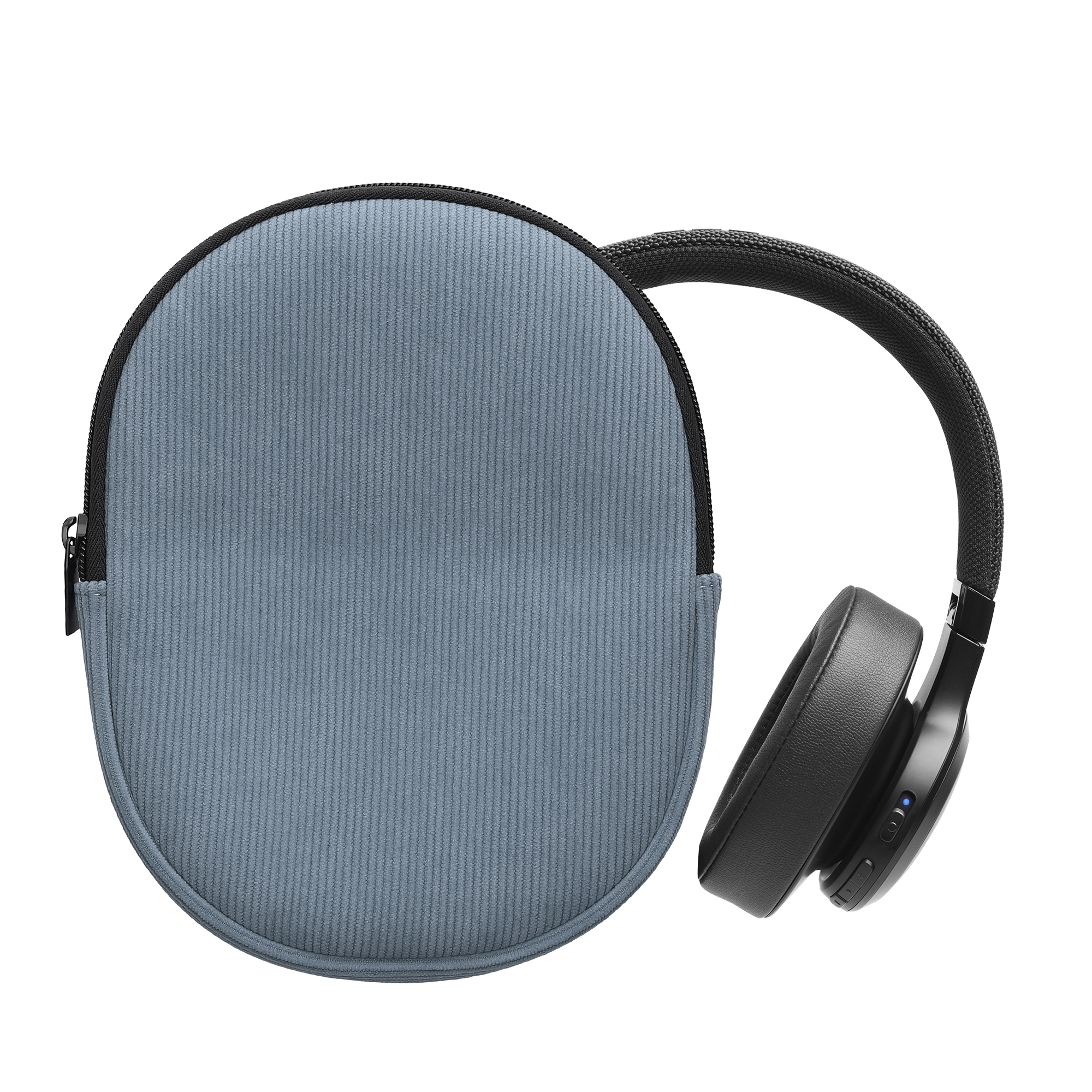 Pouzdro na sluchátka JBL Tune 600 / 500BT / 510BT / 450 kwmobile - vintage modrá