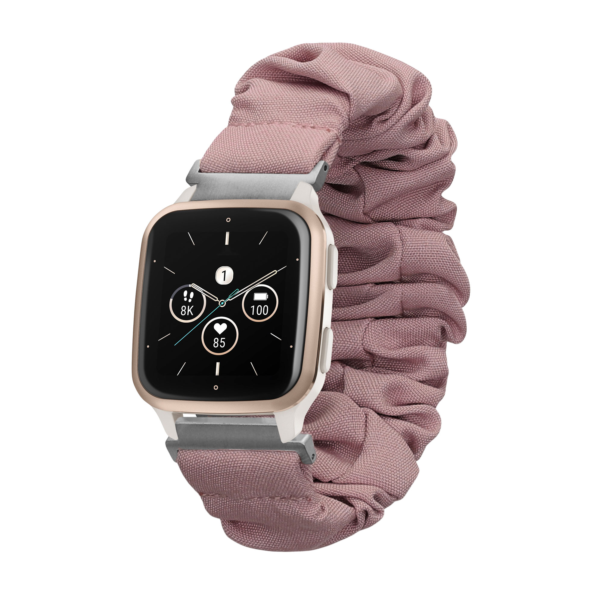 Řemínek kwmobile pro Garmin Venu Sq 2 Music / Sq 2 / Vivoactive 6 / Vivoactive 5 - levandulová