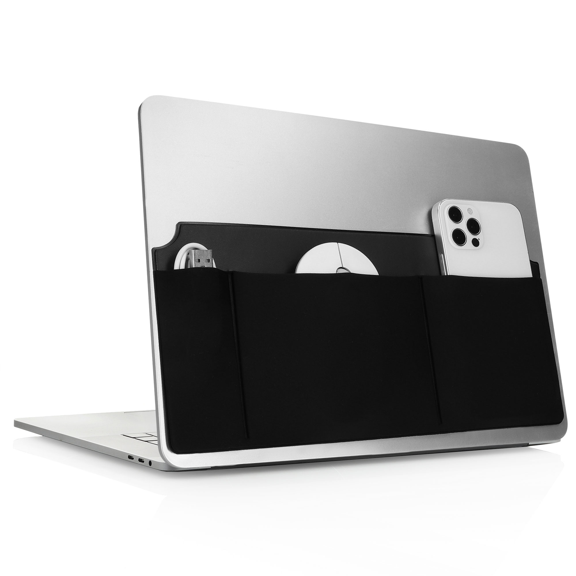 Nalepovací kapsa kwmobile na SSD, HDD a myš - černá
