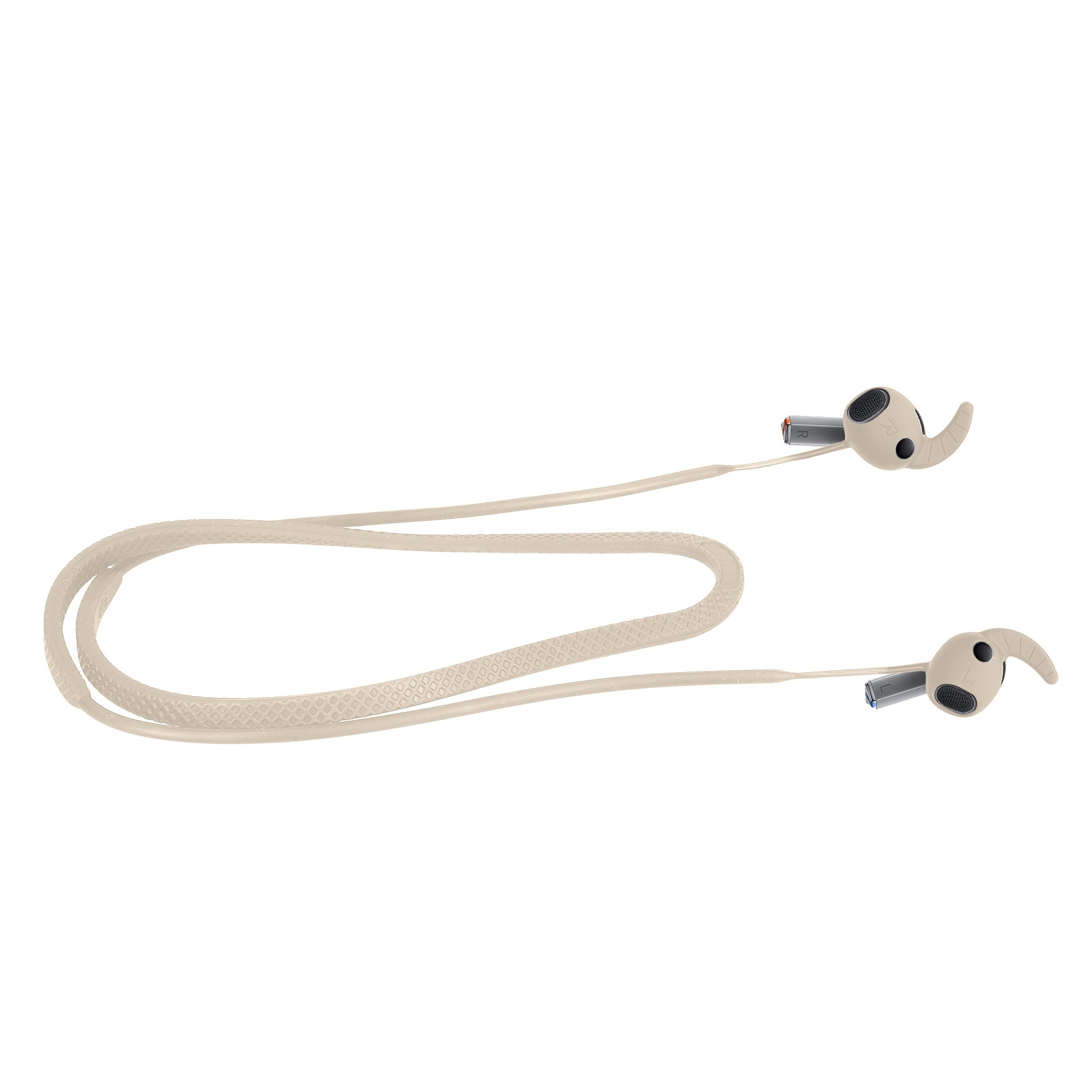 Šňůrka na sluchátka Samsung Galaxy Buds 3 Pro kwmobile béžový