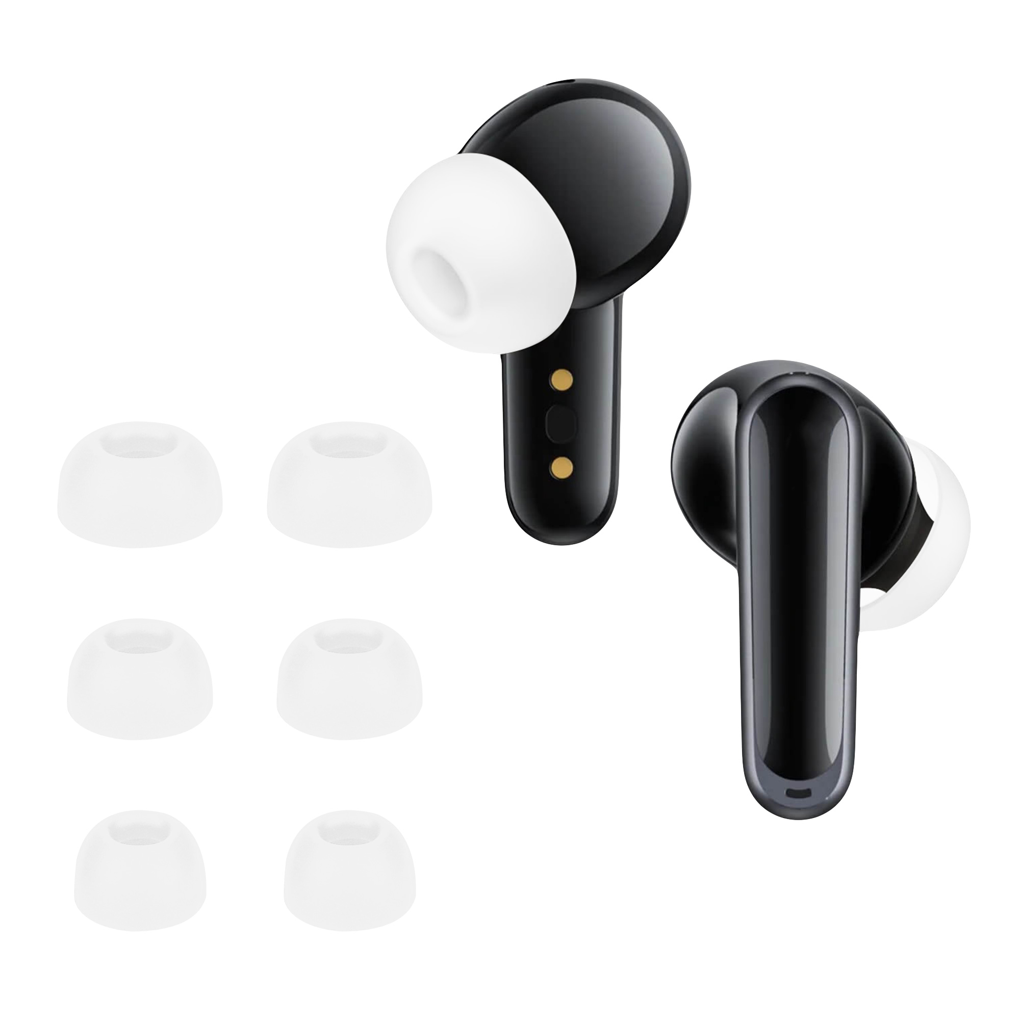 Špunty do sluchátek 6 ks Anker Soundcore P40i / Soundcore P20i kwmobile - bílá