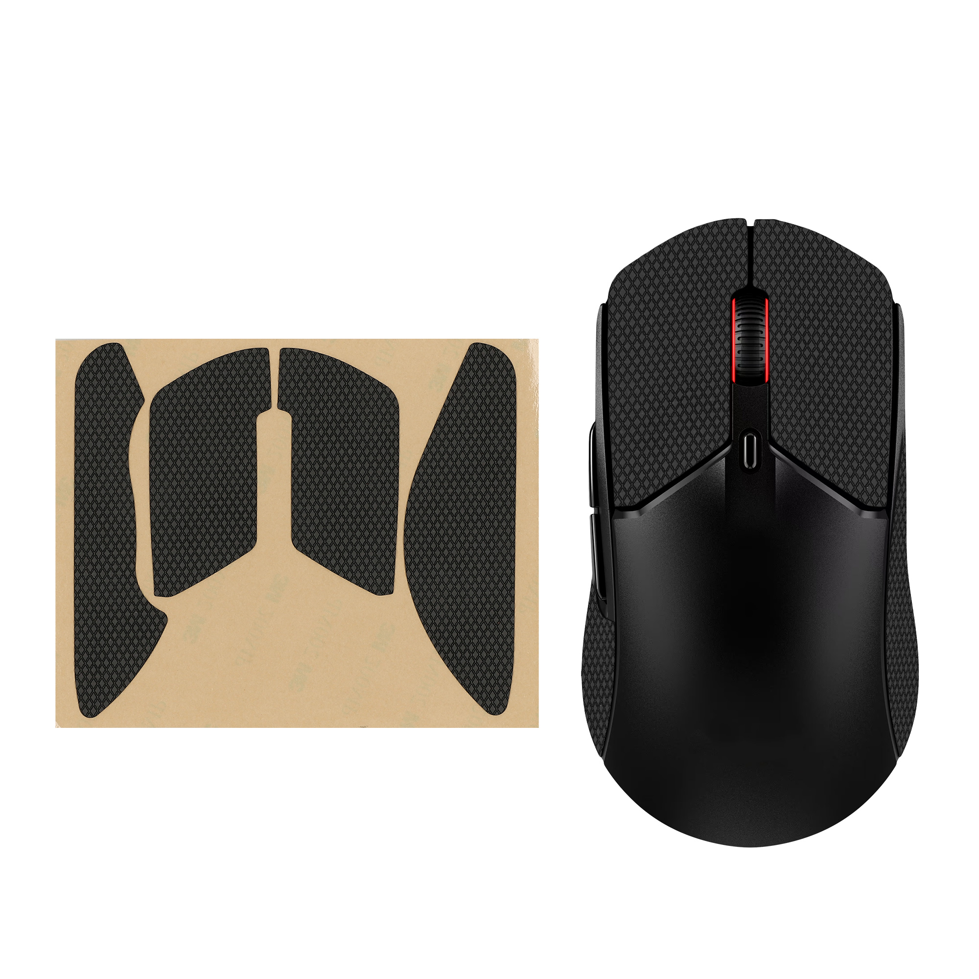 Grip tape myš Kingston Pulsefire Haste 2 protiskluzová černá kwmobile