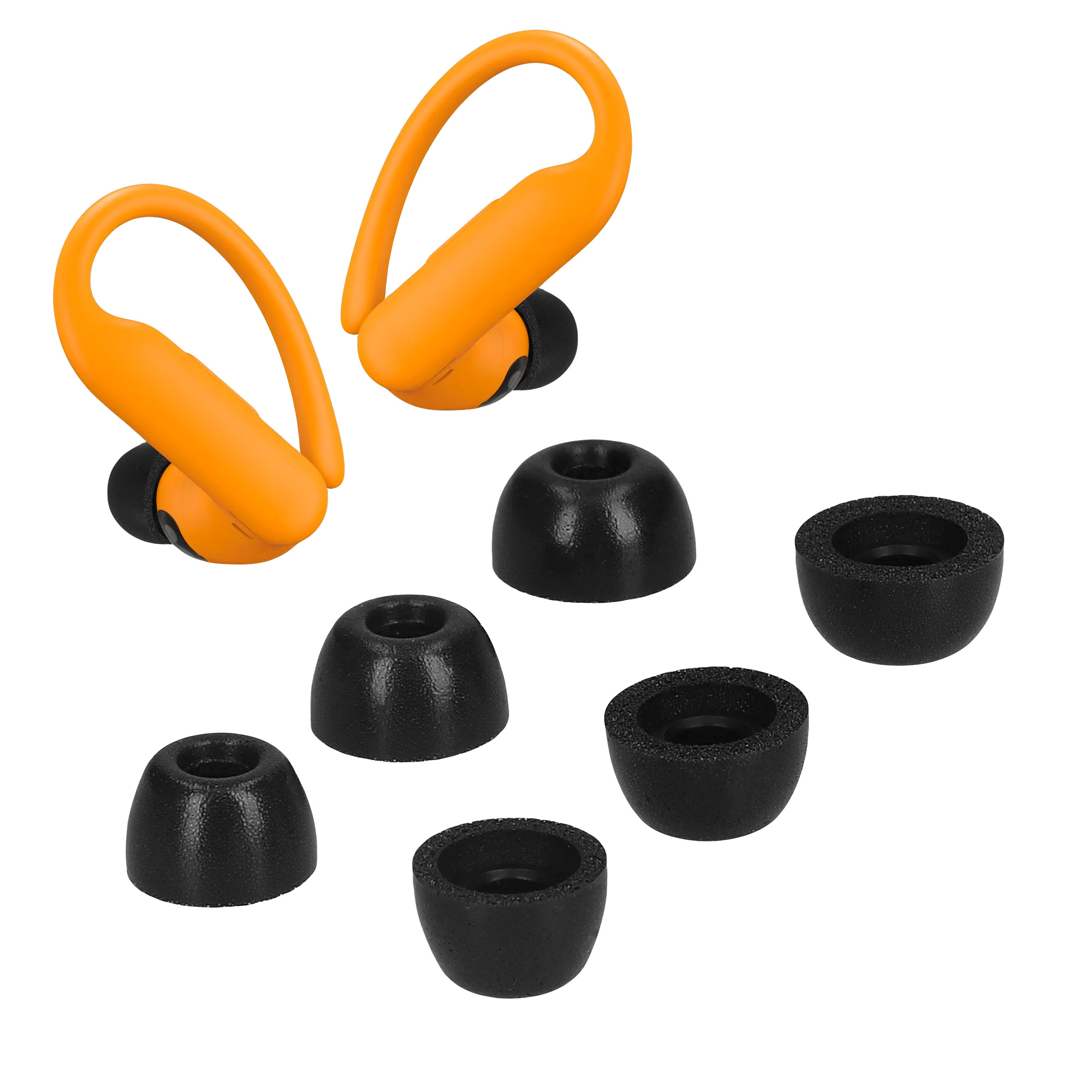 Silikonové špunty náhradní sluchátka Beats Powerbeats Pro 2 6 ks kwmobile