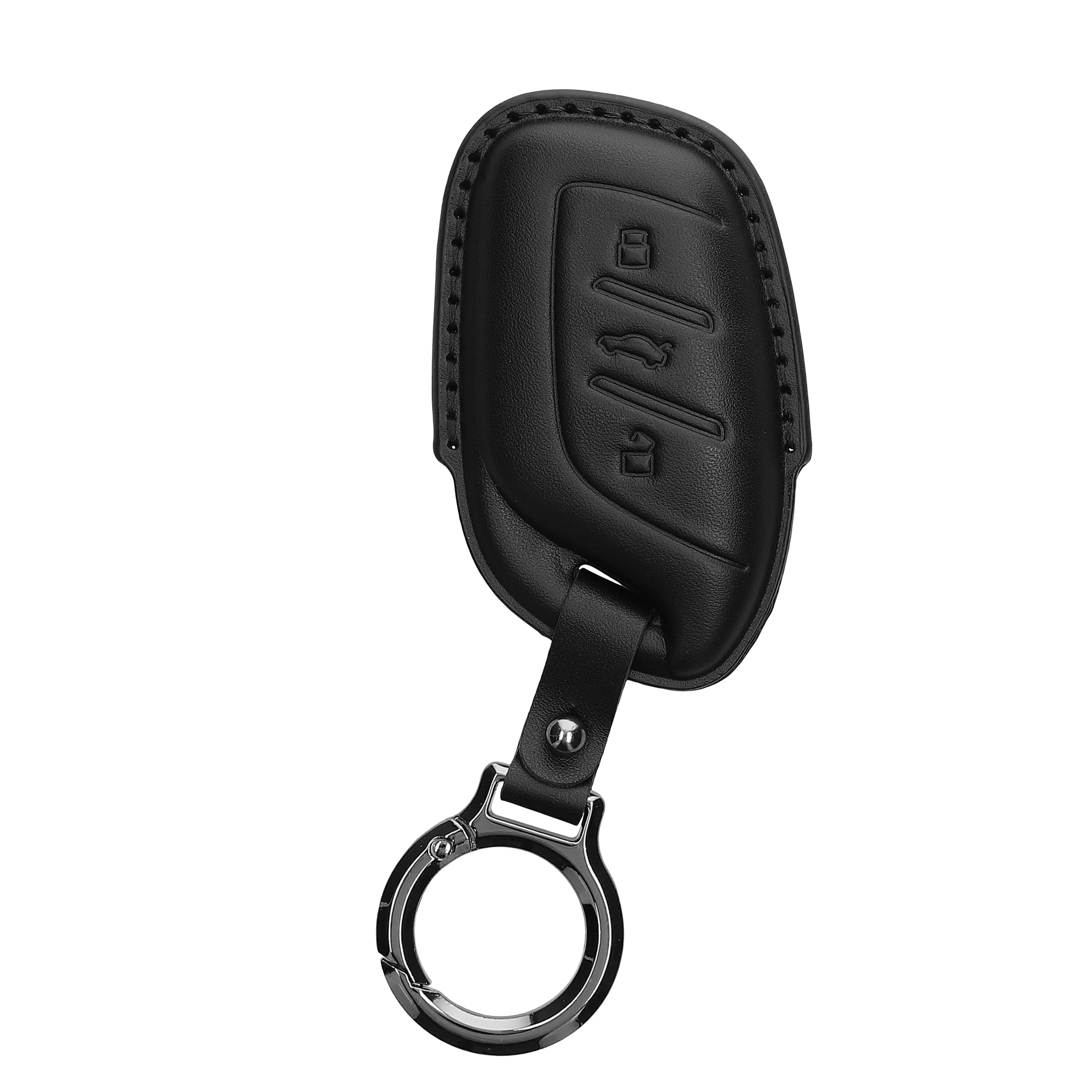 Pouzdro na klíč od auta kwmobile MG 3 tlačítka ZS/MG4/MG5/MG6, černá