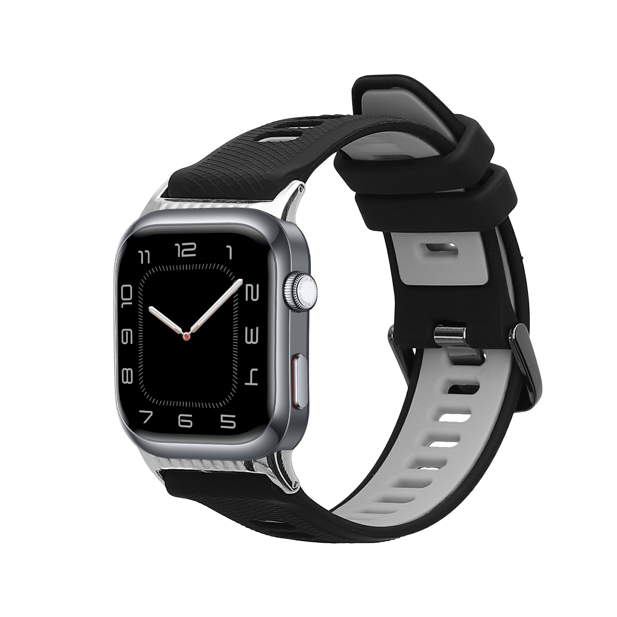 Náhradní řemínek Huawei Watch D2 silikonový černá/šedá kwmobile