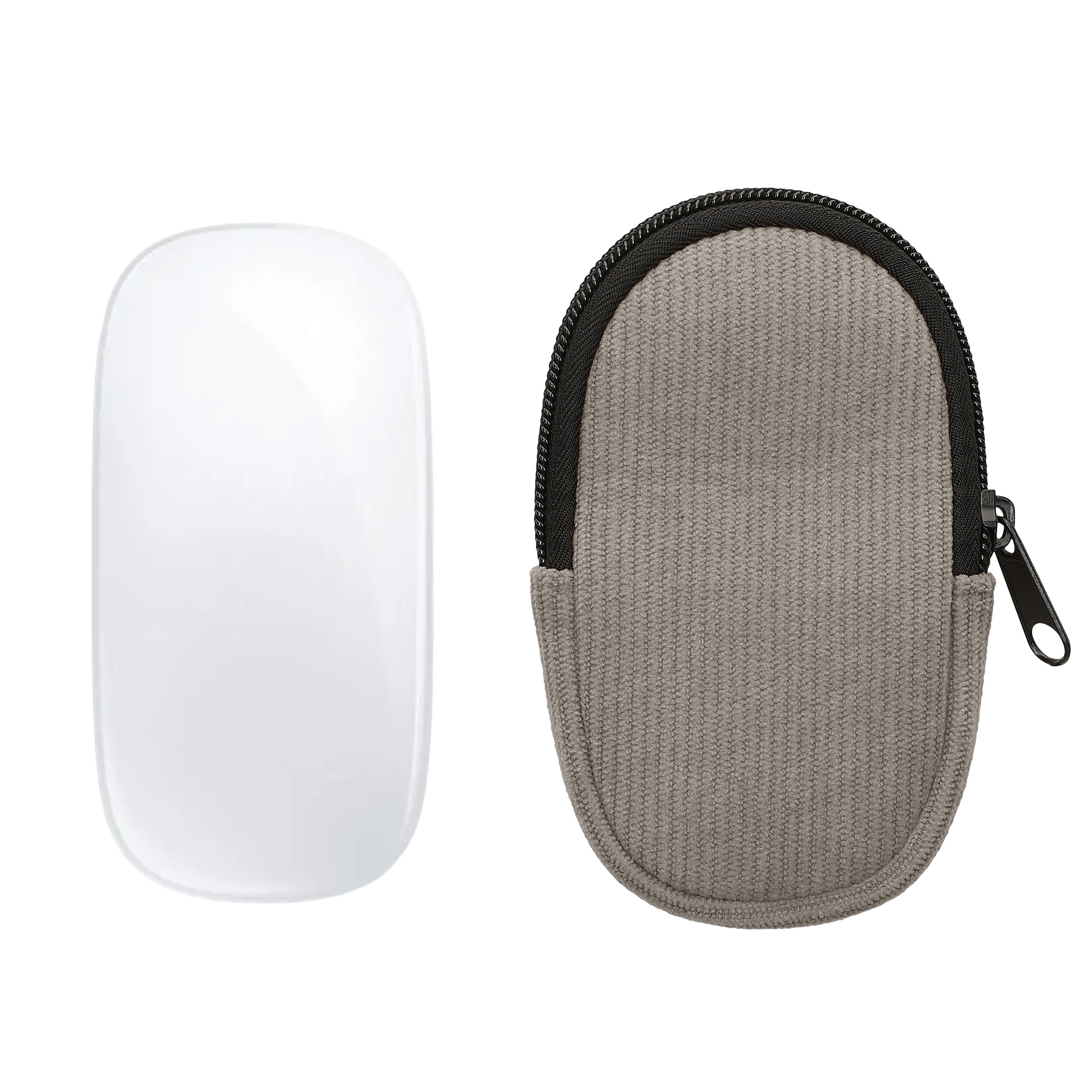 Pouzdro na myš pro Apple Magic Mouse 1 / 2 kwmobile neoprenové - šedá
