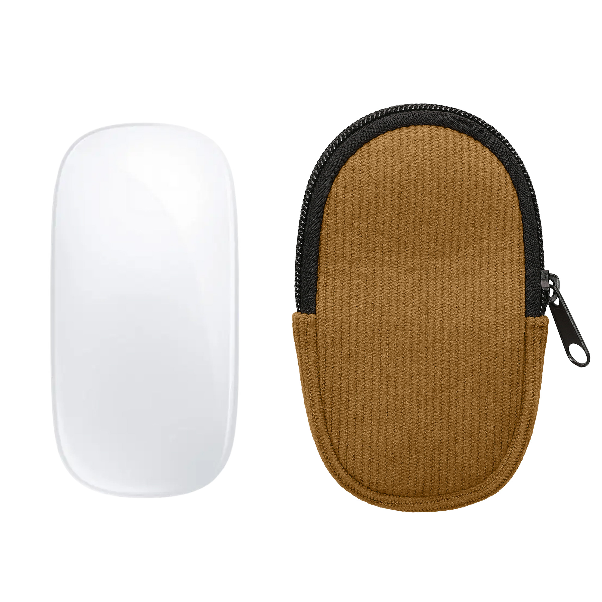 Pouzdro na myš pro Apple Magic Mouse 1 / 2 kwmobile neoprenové - olivově zelená