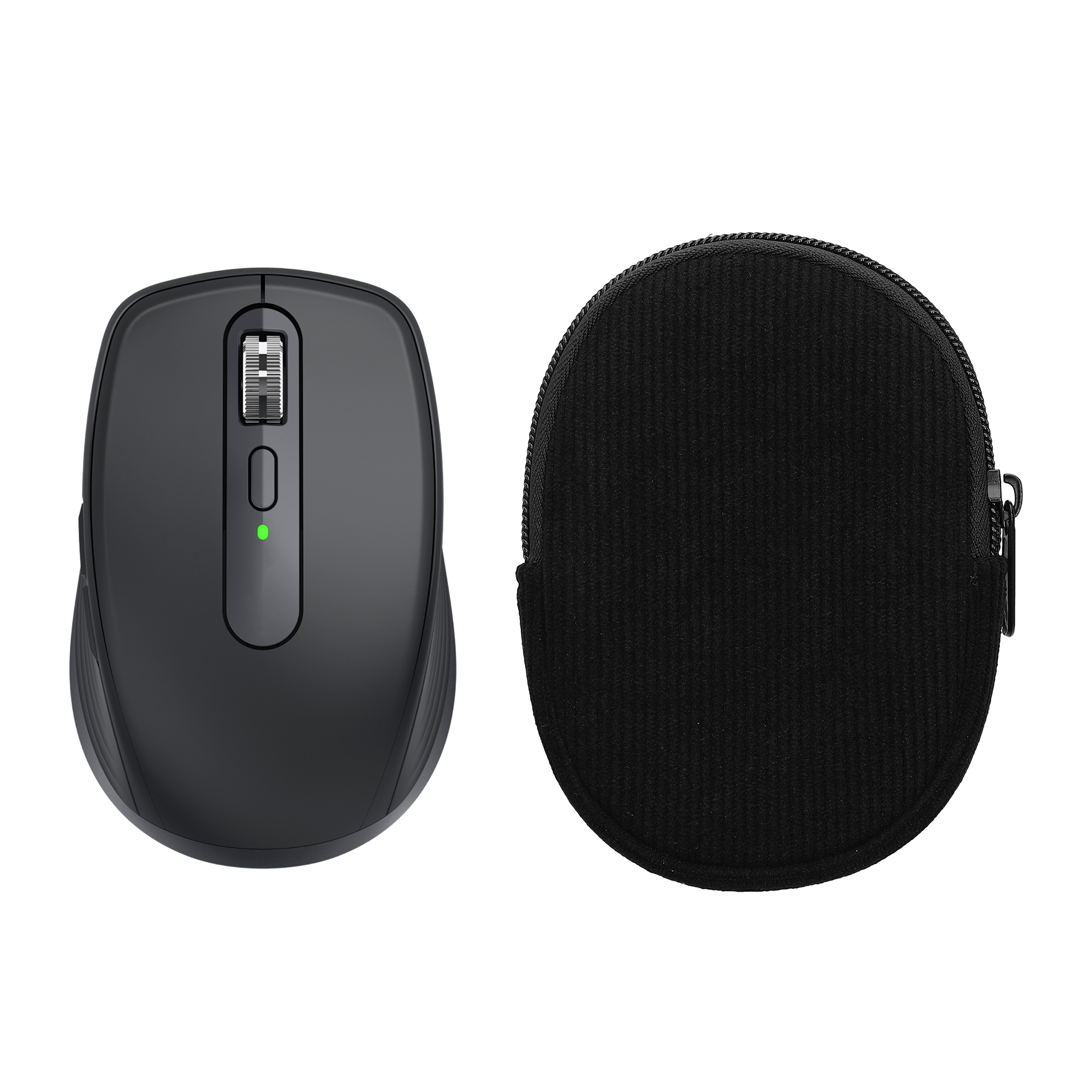 Kwmobile Pouzdro na myš Logitech MX ANYWHERE 3 / ANYWHERE 3S Carry černá