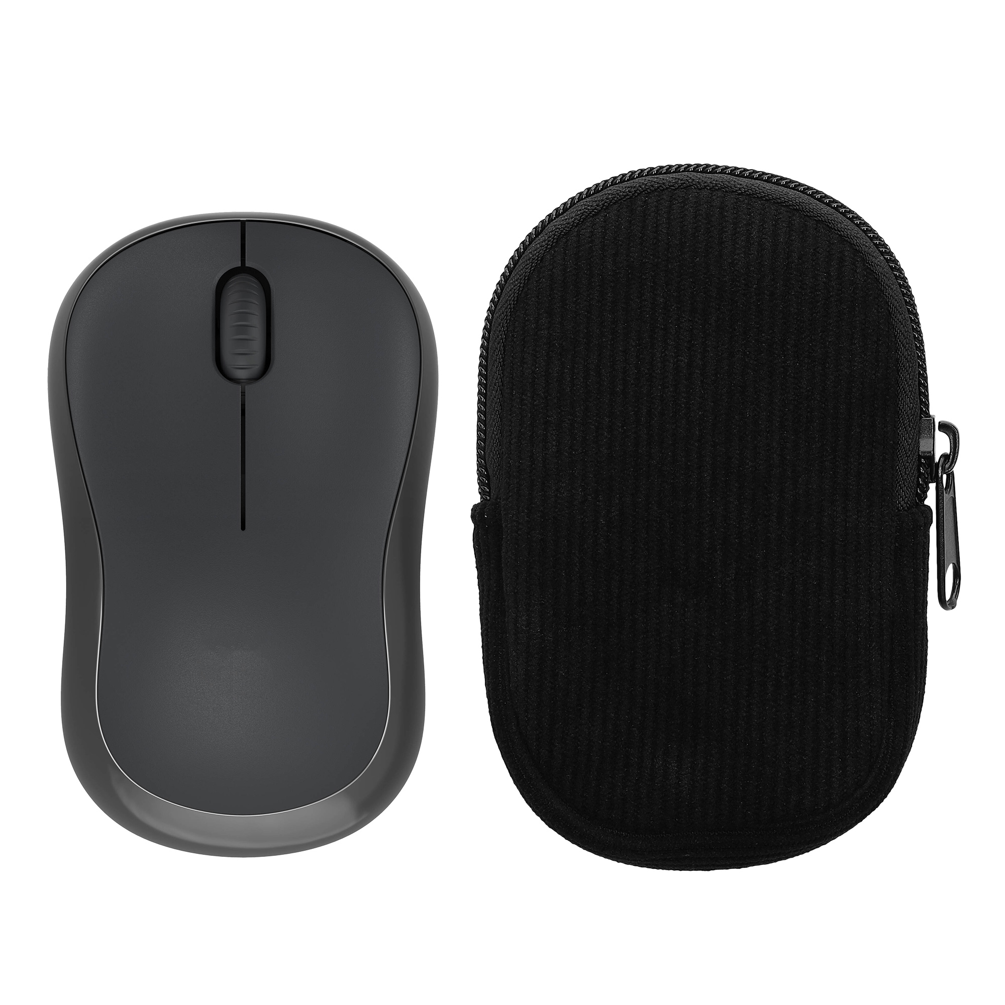 Pouzdro na myš pro Logitech M240 SILENT / M325S kwmobile neoprenové - černá