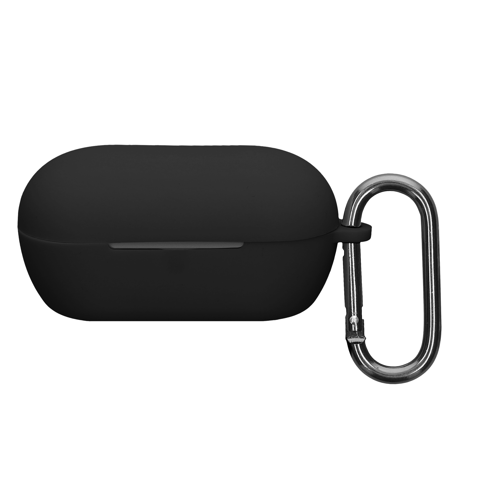 Obal pro Sony WF-C710N kwmobile s karabinou silikonové - černá