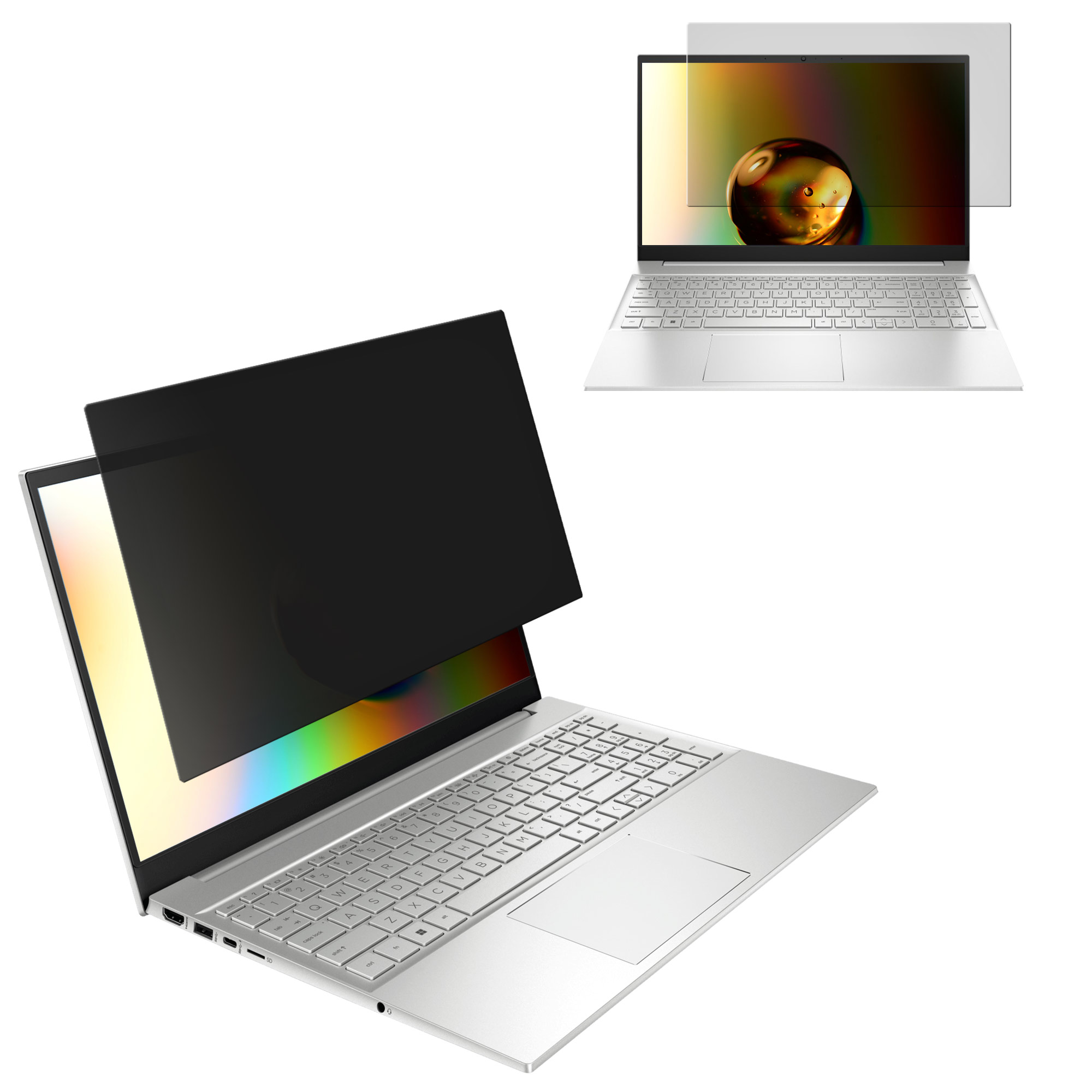 Privacy fólie na notebook 12.5" 277x156mm kwmobile