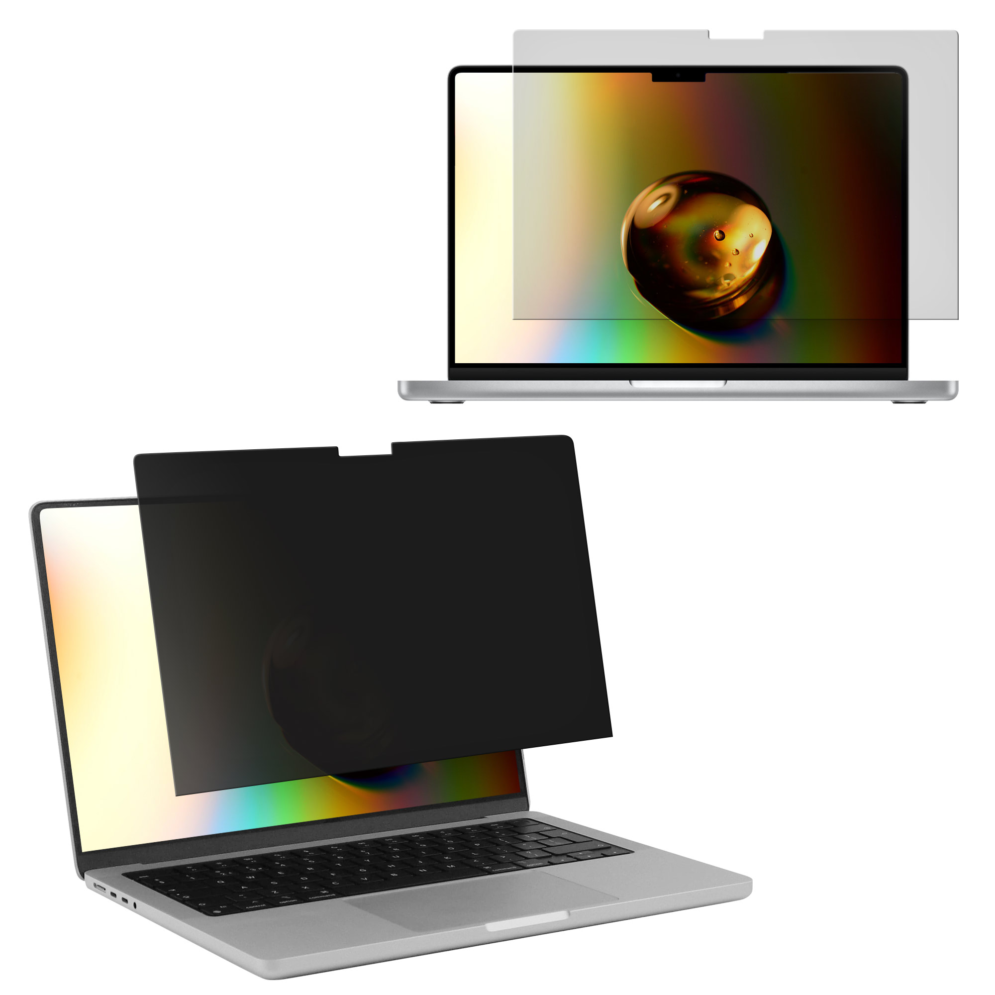 Privacy fólie na notebook kwmobile pro Apple MacBook Pro 14" (2021) A2442