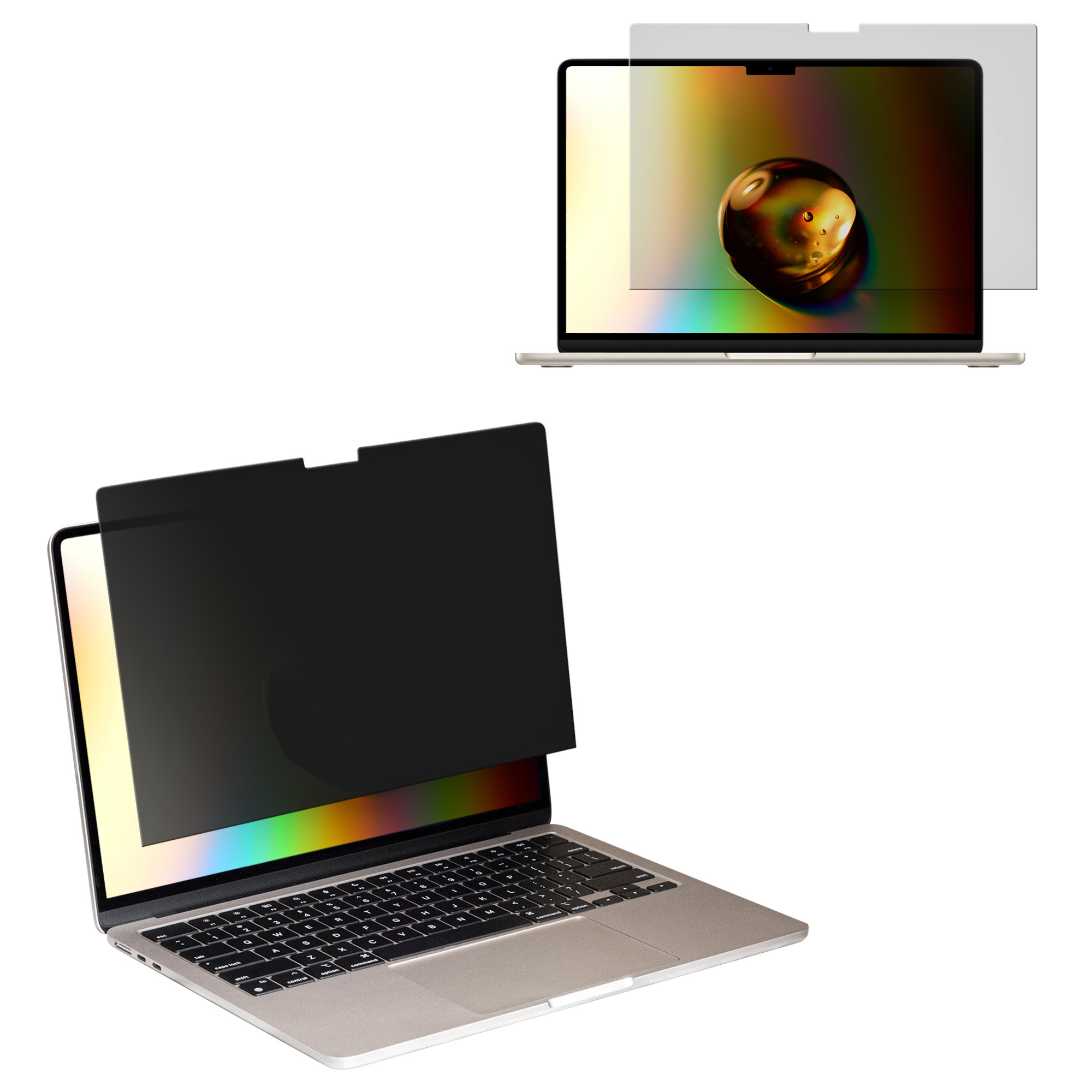 Privacy fólie na notebook kwmobile pro Apple MacBook Air 13" 2018 2019 2020 A1932