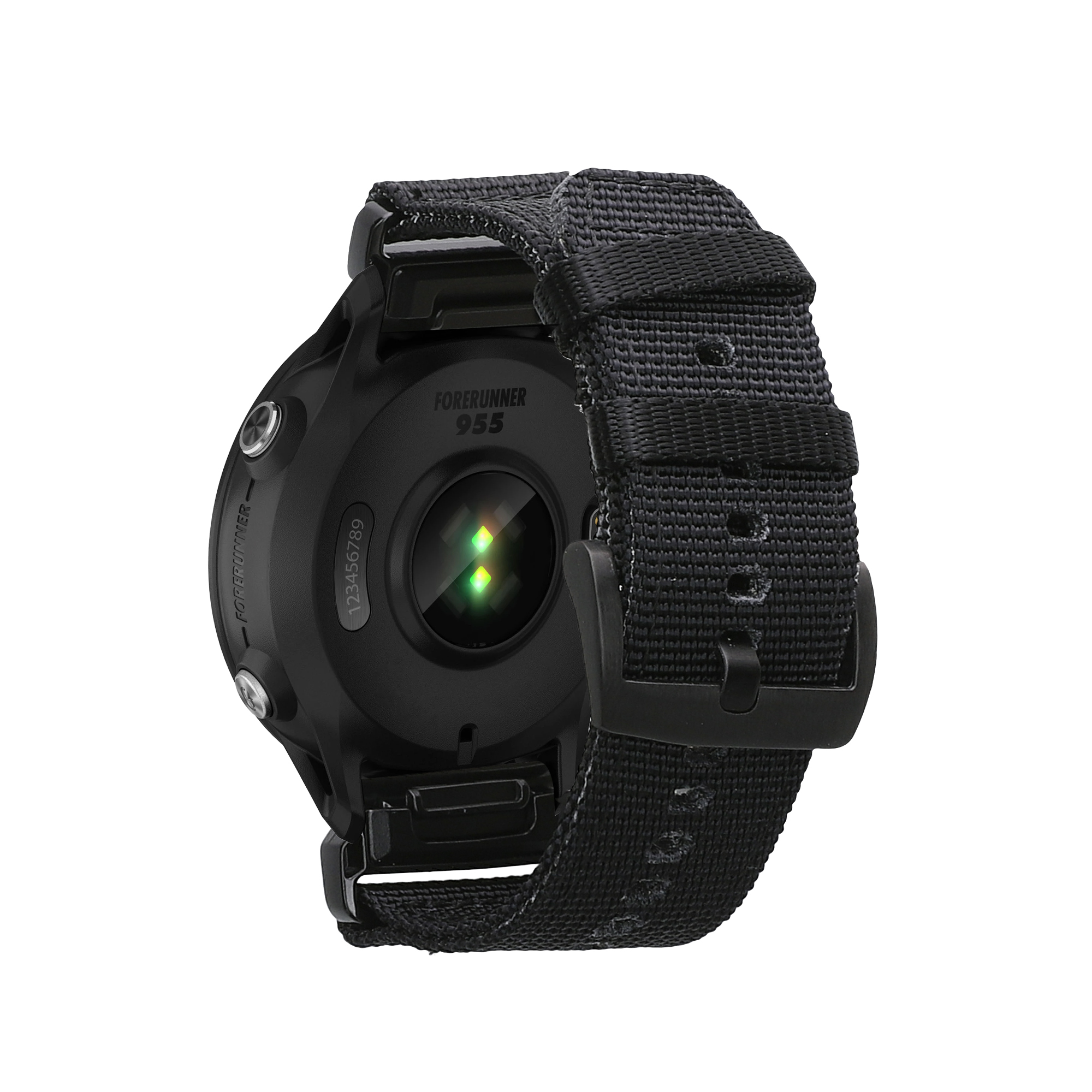 Řemínek Garmin Forerunner 955 / 965 /  kwmobile nylon 1 ks černá