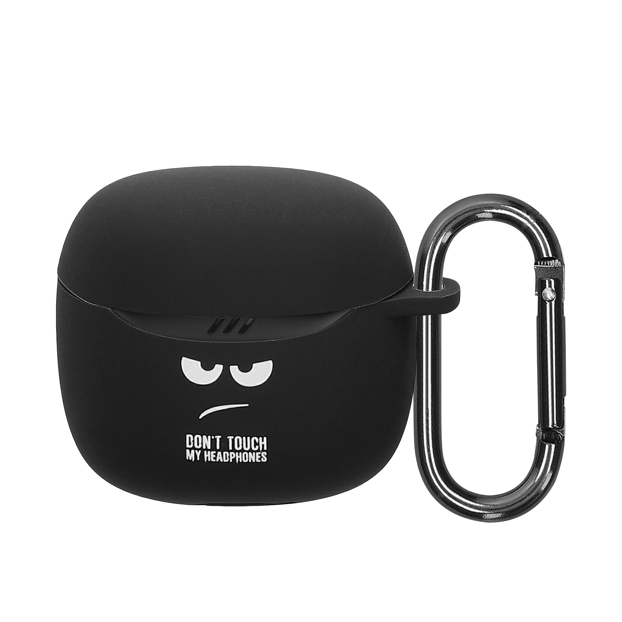 Pouzdro na sluchátka kwmobile pro JBL Tune Flex 2 - bílá / černá / černá