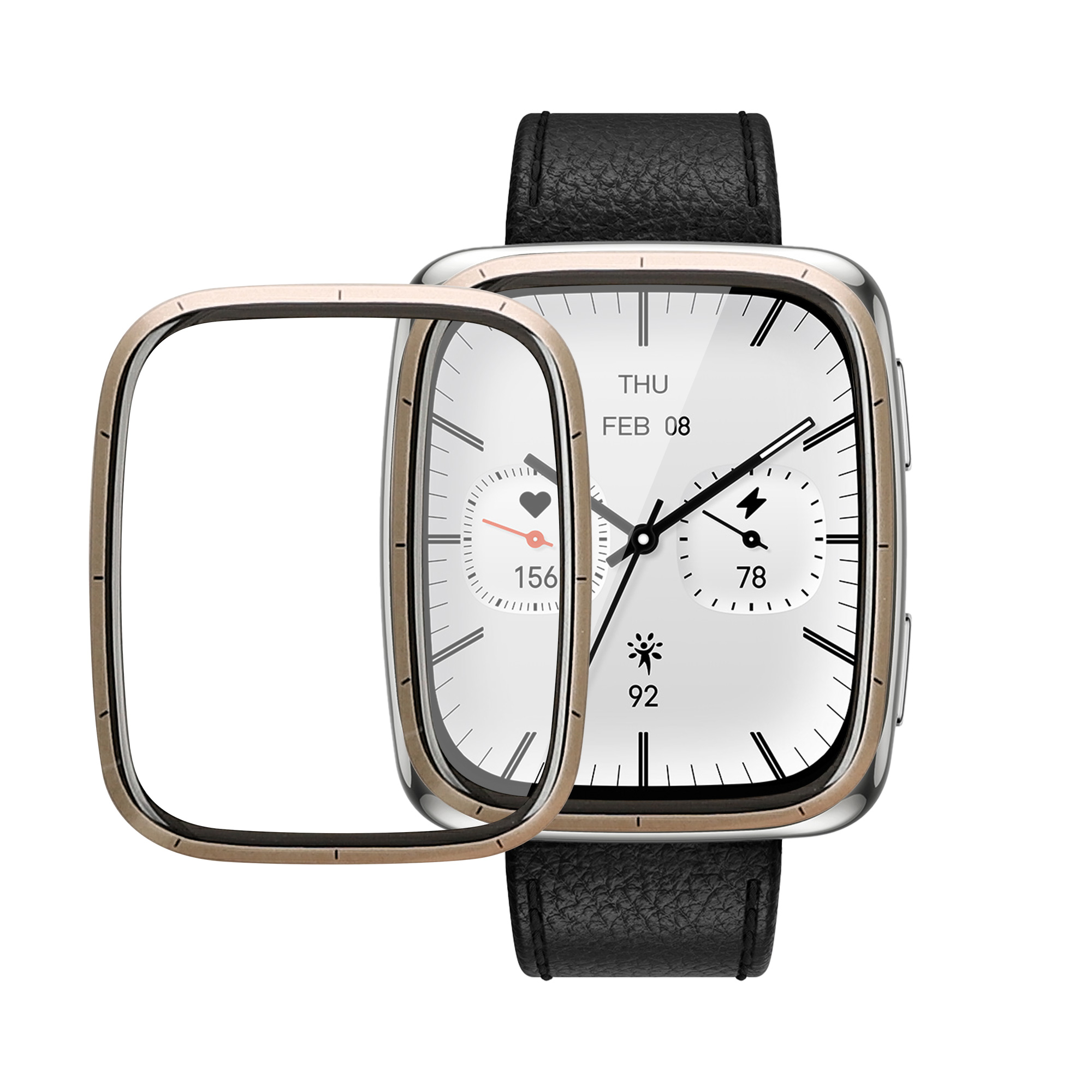 Sada 2 Ochranná fólie pro Amazfit Active 2 Square kwmobile