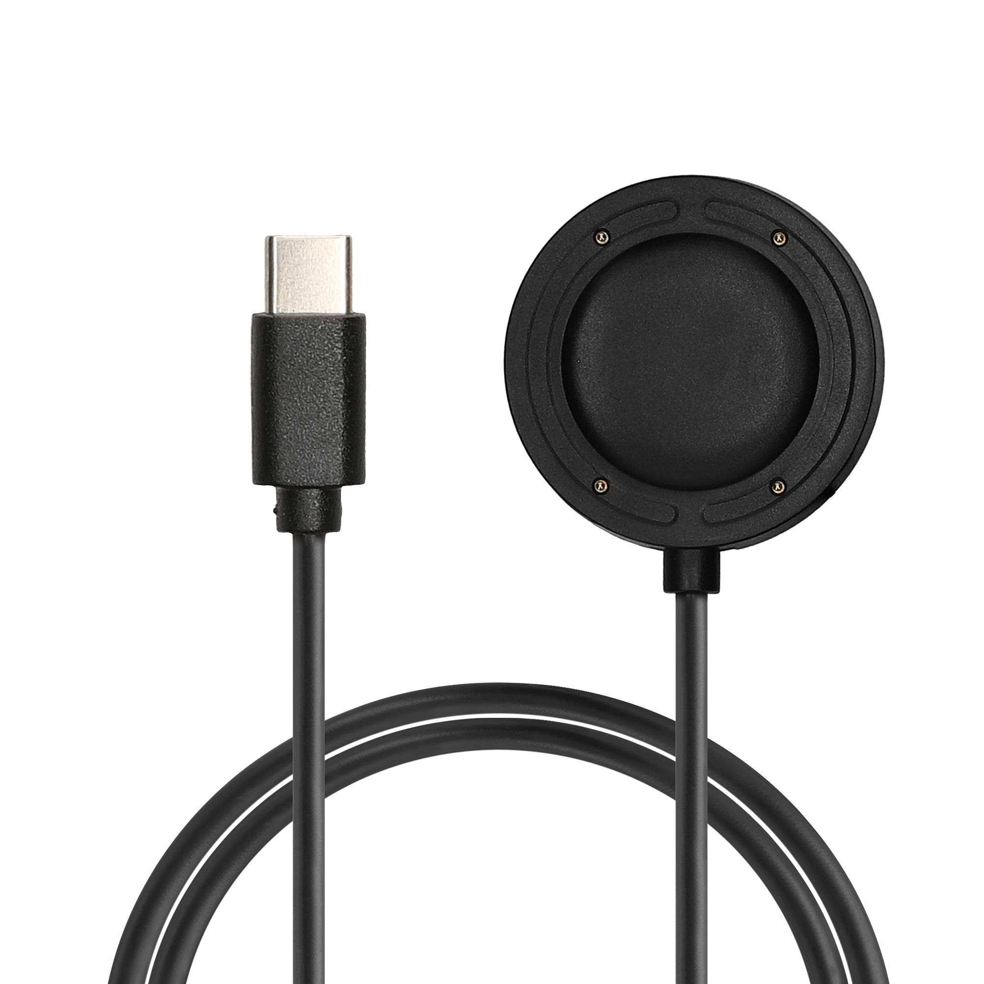 USB-C nabíjecí kabel pro chytré hodinky pro Suunto Run GPS kwmobile - černá