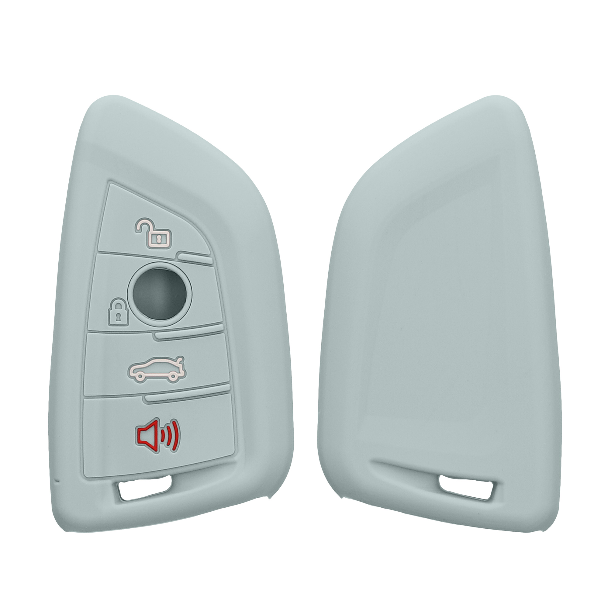 Tpu pouzdro na klíč od auta BMW 3 tlačítka Smart Key protiskluzové