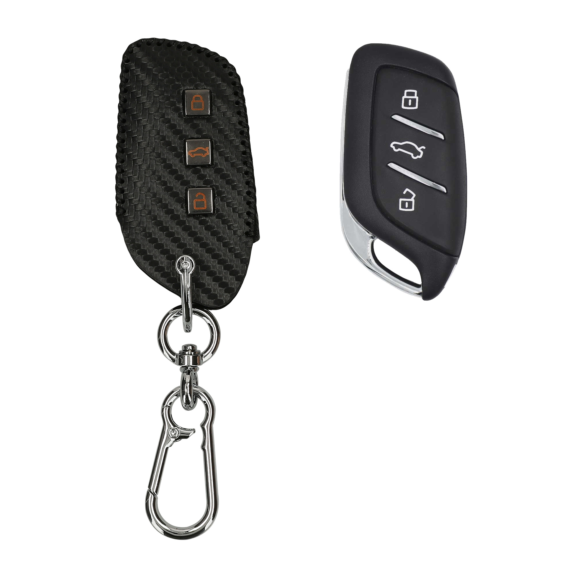 Pouzdro na klíč od auta kwmobile MG 3 tlačítka ZS/MG4/MG5/MG6