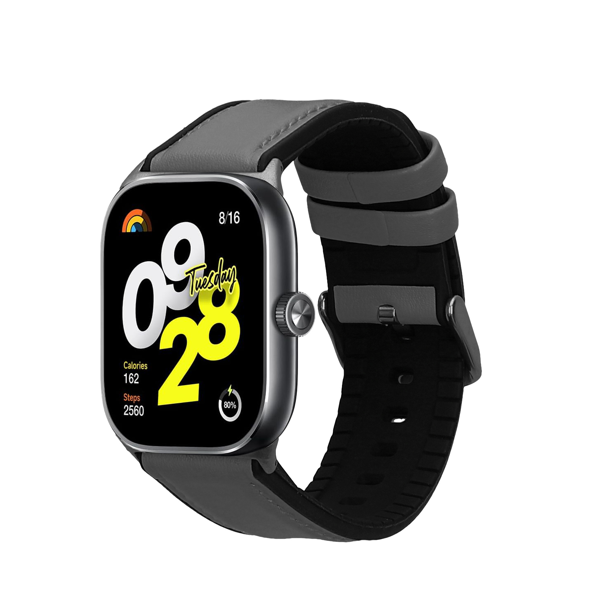 Řemínek pro Xiaomi Redmi Watch 5 & 4 / Smart Band 8 Pro / Smart Band 9 Pro kwmobile silikonové - šedá