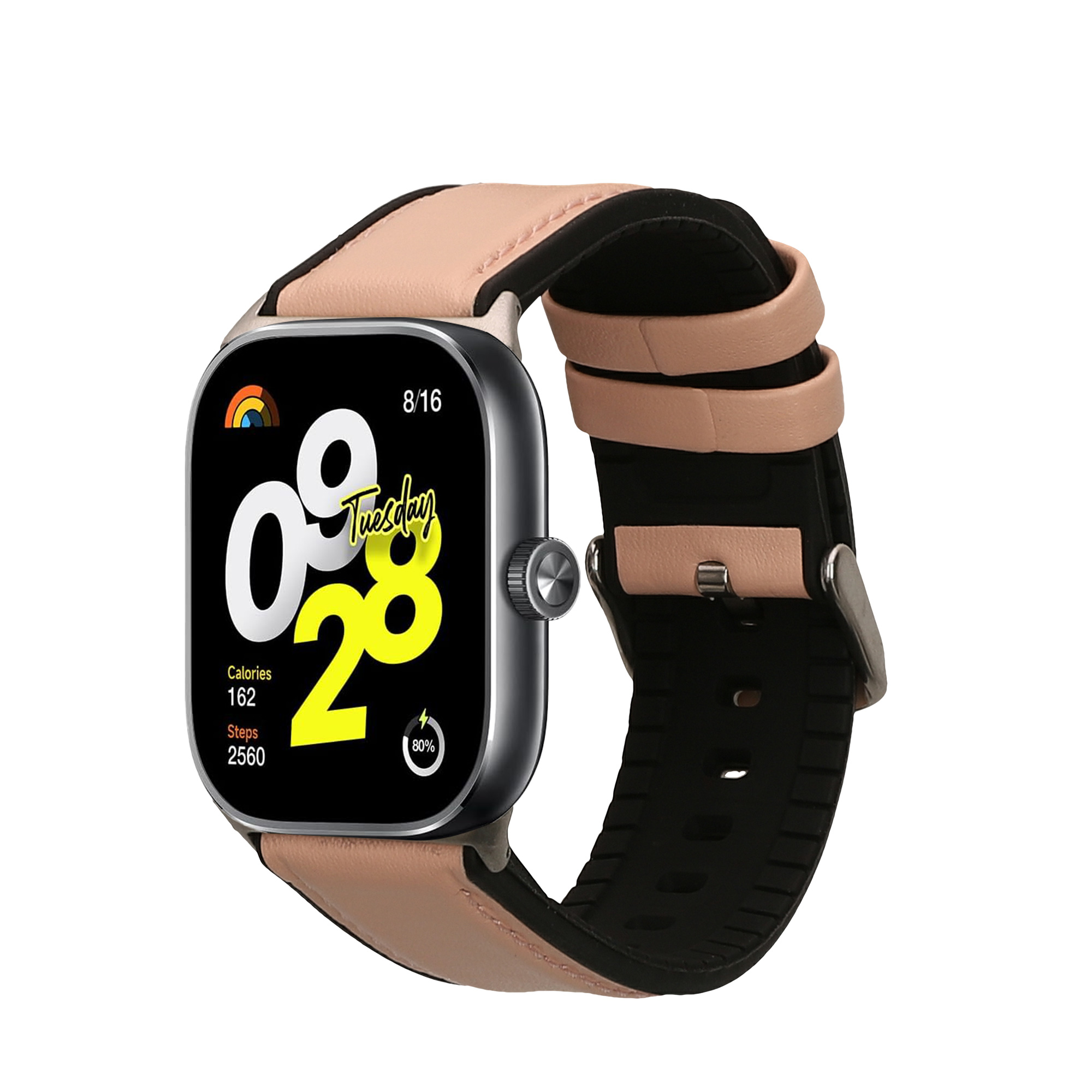 Řemínek pro Xiaomi Redmi Watch 5 & 4 / Smart Band 8 Pro / Smart Band 9 Pro kwmobile silikonové - starorůžová