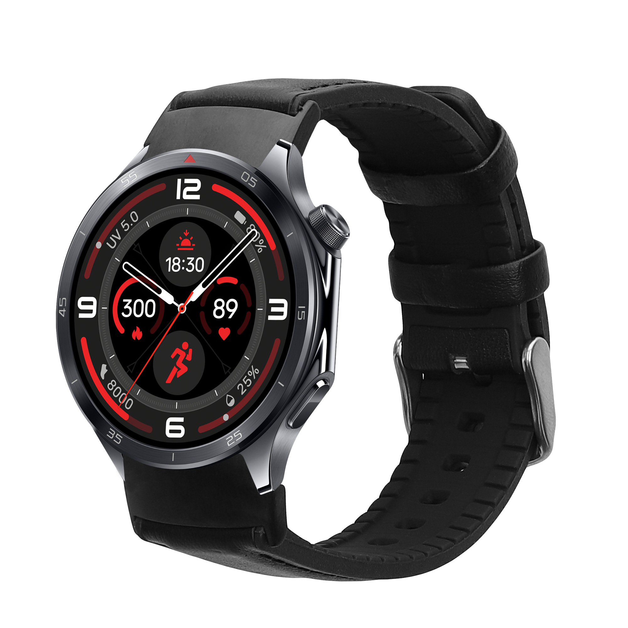 Řemínek kwmobile pro OnePlus Watch 3 / 2 / 2R / Oppo Watch X2 - černá