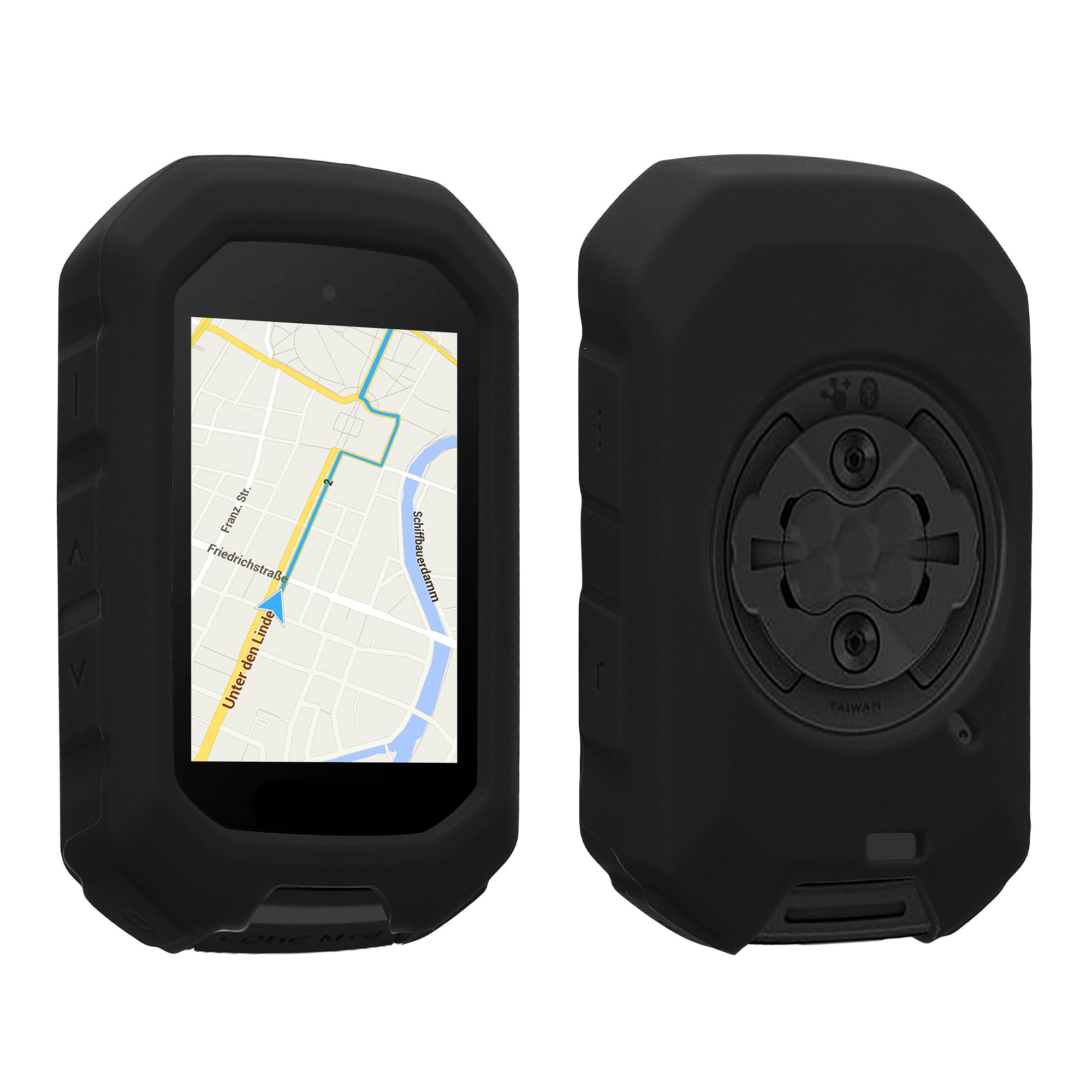 Silikonové pouzdro cyklo GPS Garmin Edge MTB kwmobile černá