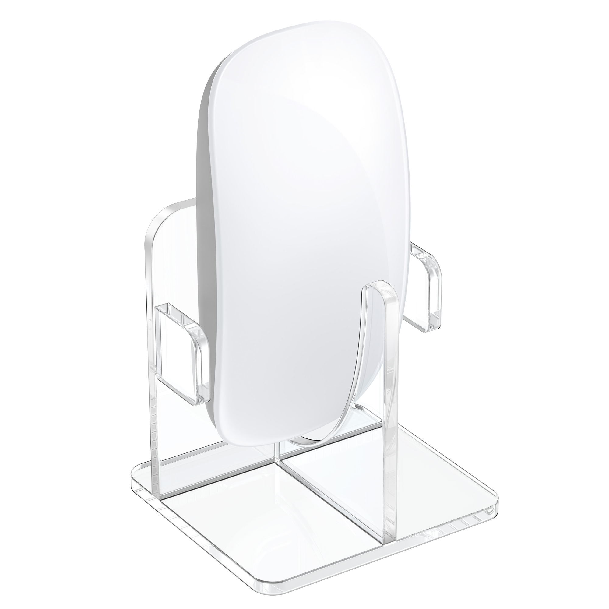 Pouzdro pro Apple Magic Mouse 1 / Magic Mouse 2 / Logitech Pebble Wireless Stand kwmobile - výřezy pro nabíjení ve svislé poloze
