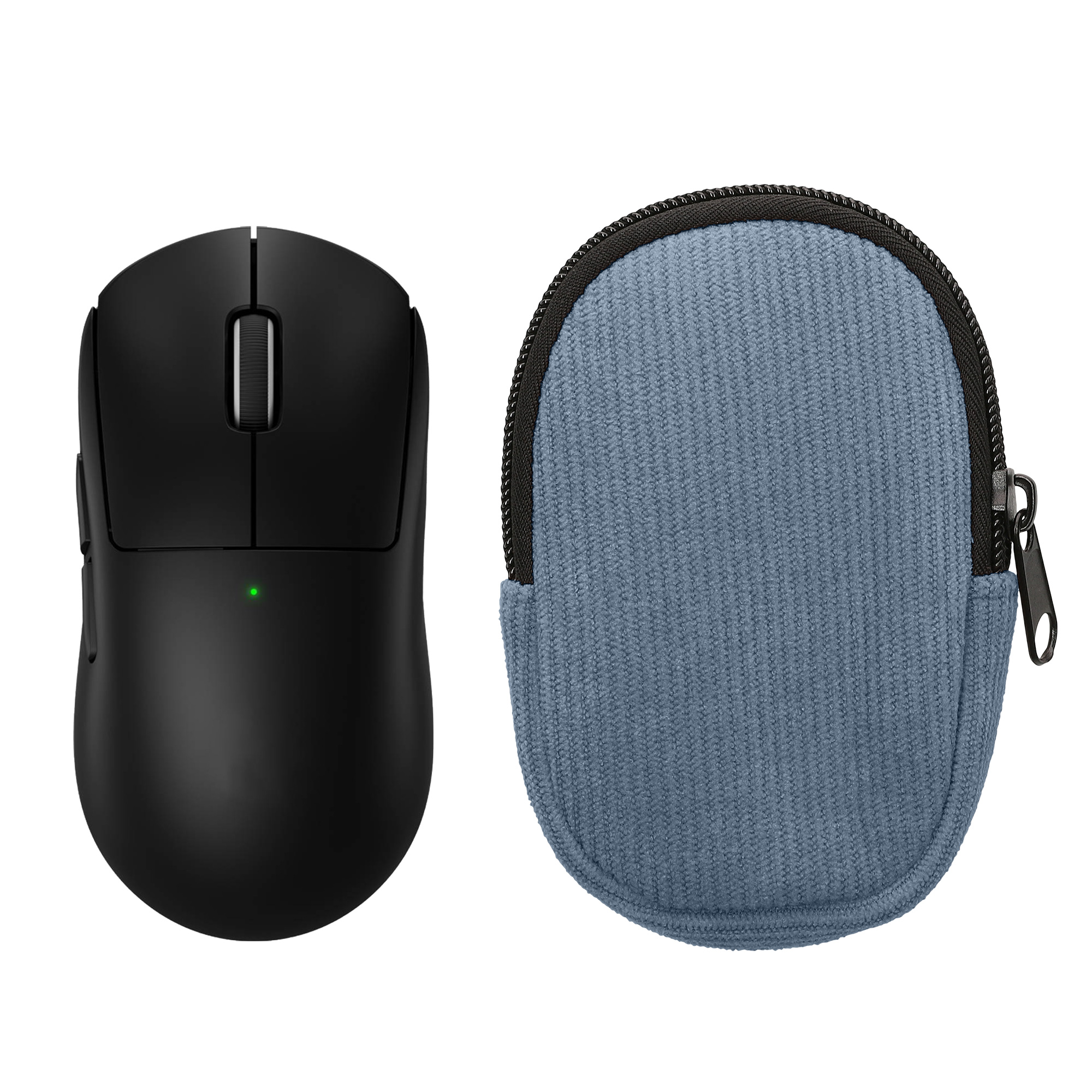 Pouzdro na myš pro Logitech G PRO X Superlight 2 kwmobile neoprenové - vintage modrá