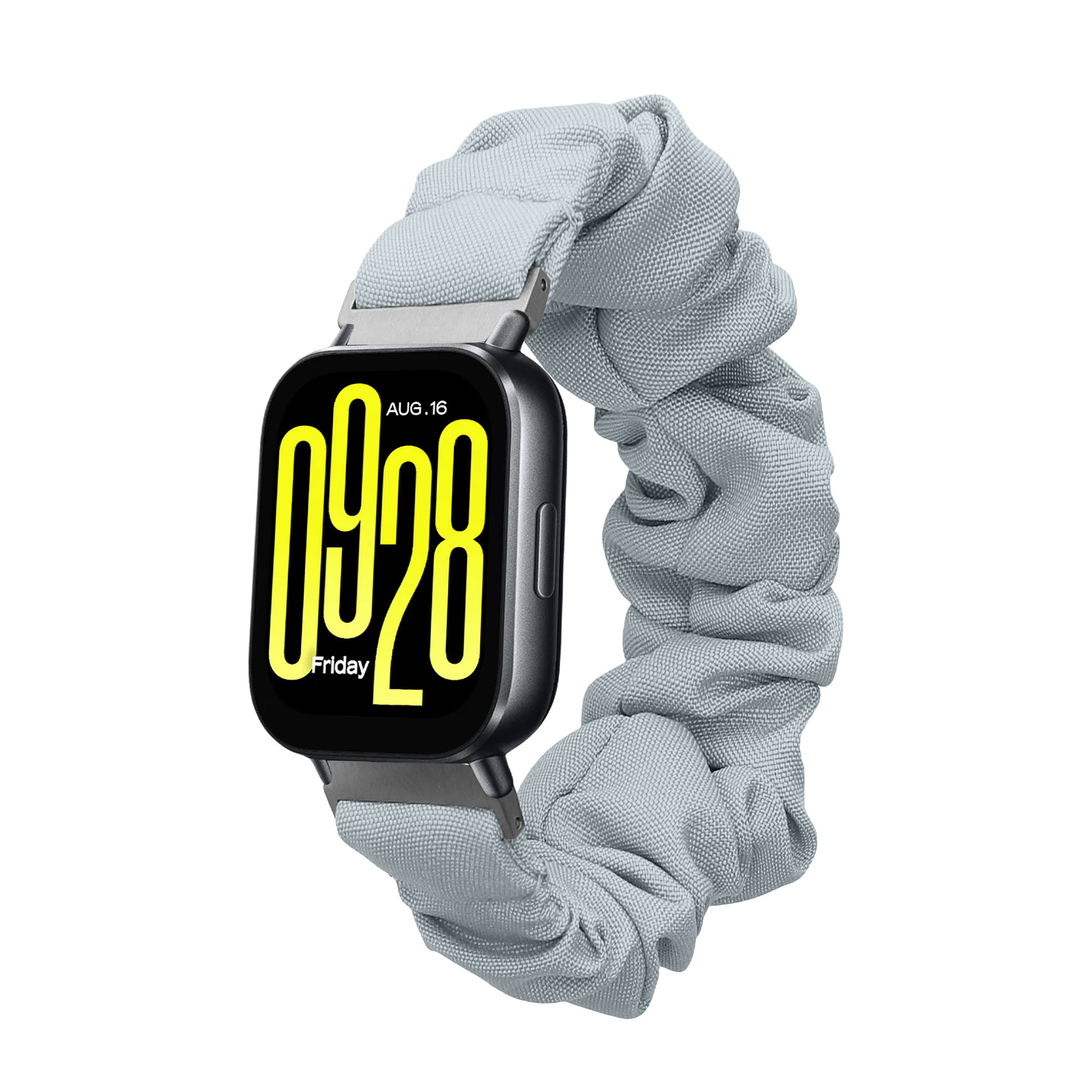 Řemínek na hodinky pro Xiaomi Redmi Watch 5 Active / Watch 5 Lite kwmobile - světle modrá látkový řemínek na hodinky (scrunchie)