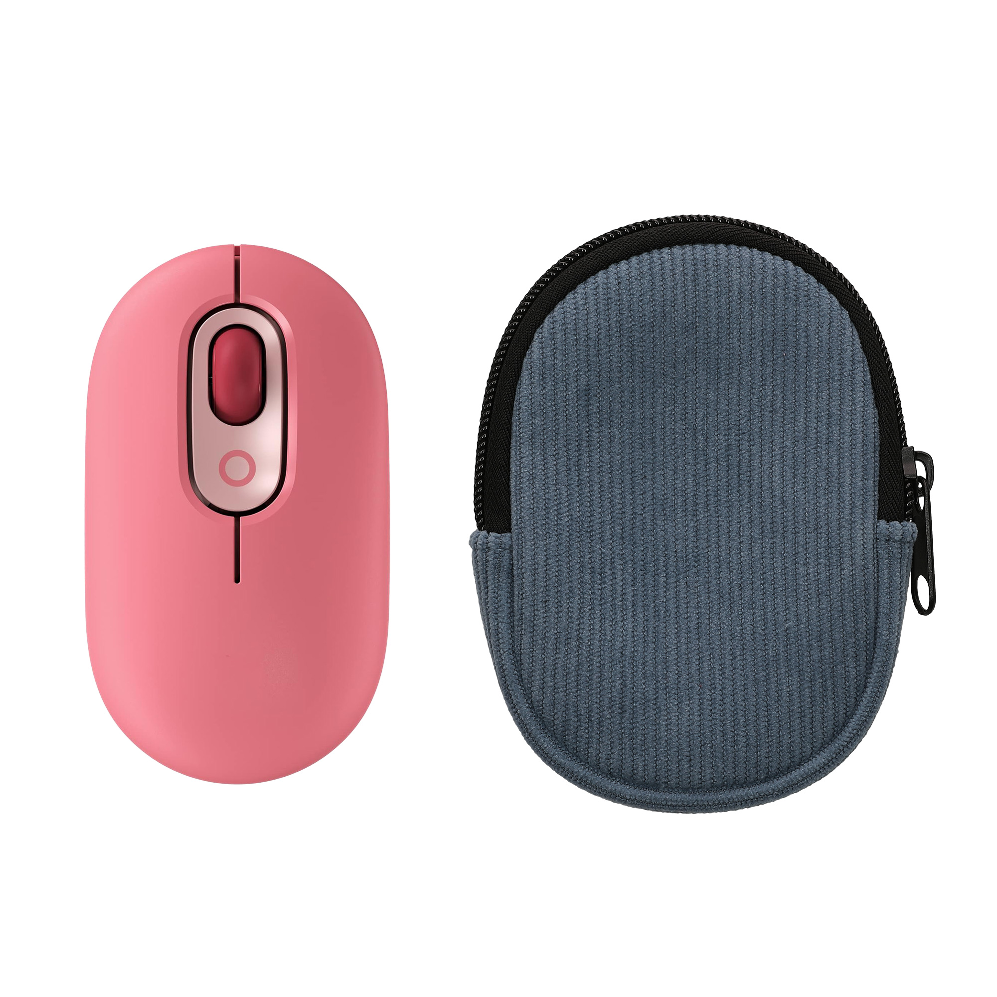 Pouzdro na myš pro Logitech POP Mouse kwmobile neoprenové - vintage modrá
