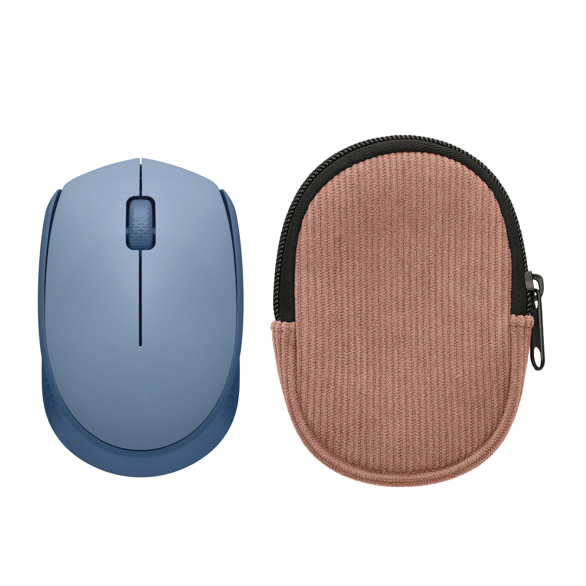 Pouzdro na myš pro Logitech M171 kwmobile neoprenové - starorůžová