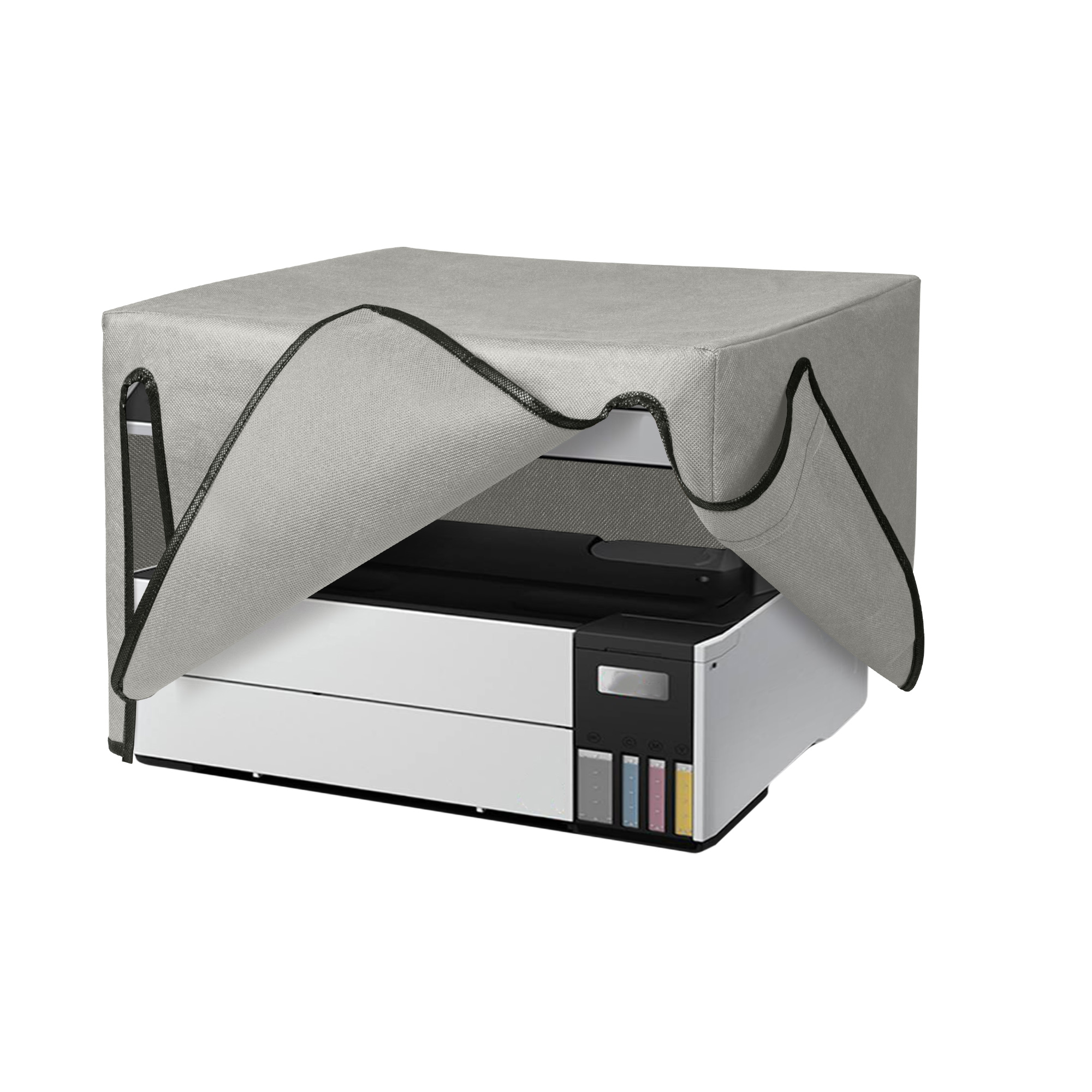 Ochranný kryt proti prachu pro Epson EcoTank ET-5150 kwmobile - světle šedá