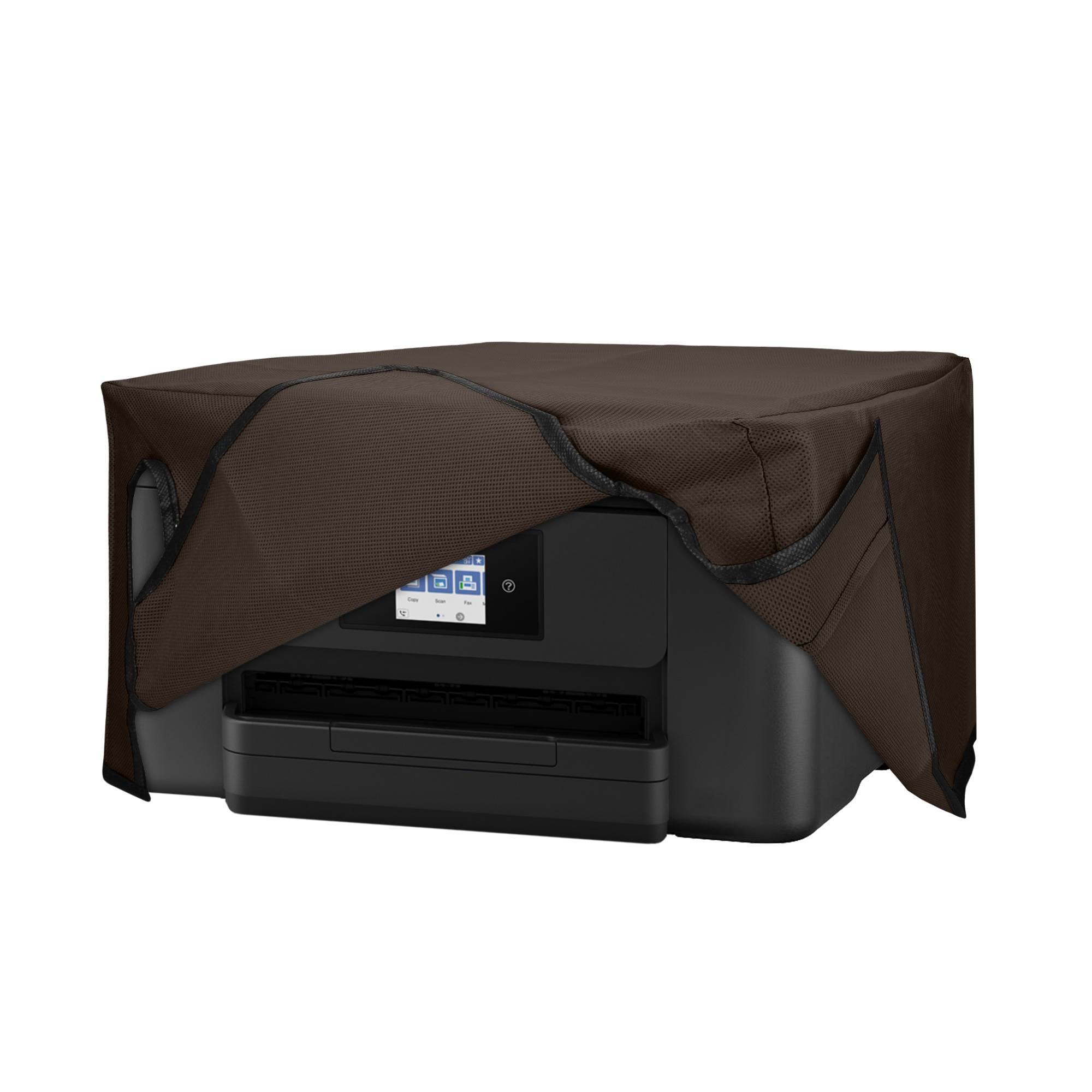Ochranný kryt proti prachu pro Epson Workforce Pro WF-3820 kwmobile - čokoládová