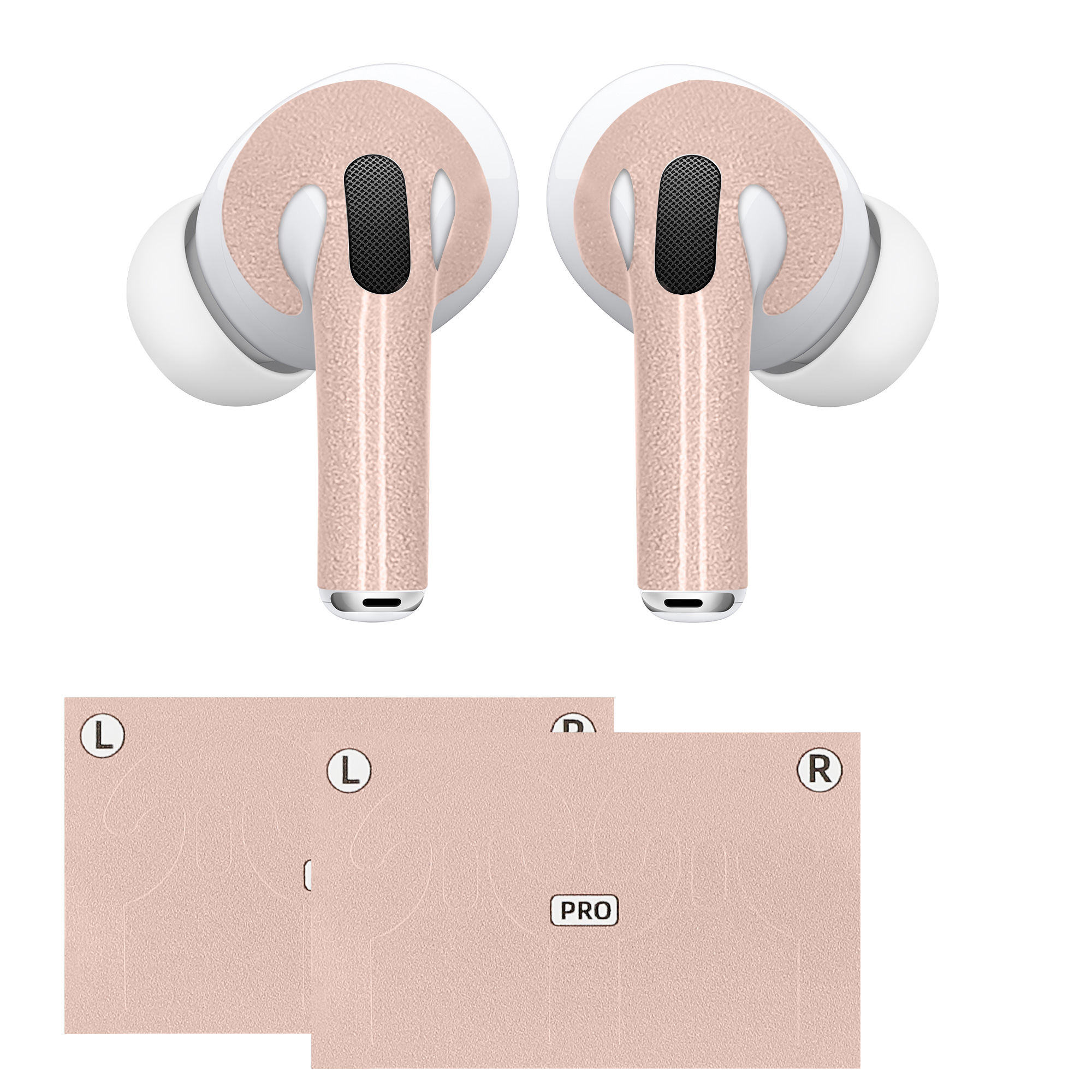Nálepka na sluchátka pro Apple Airpods Pro 2 / Pro 1 Sticker Wrap kwmobile - Tone57