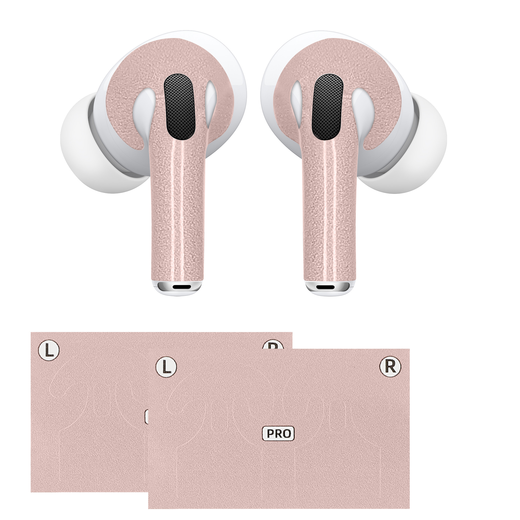 Nálepka na sluchátka pro Apple Airpods Pro 2 / Pro 1 Sticker Wrap kwmobile - Tone92