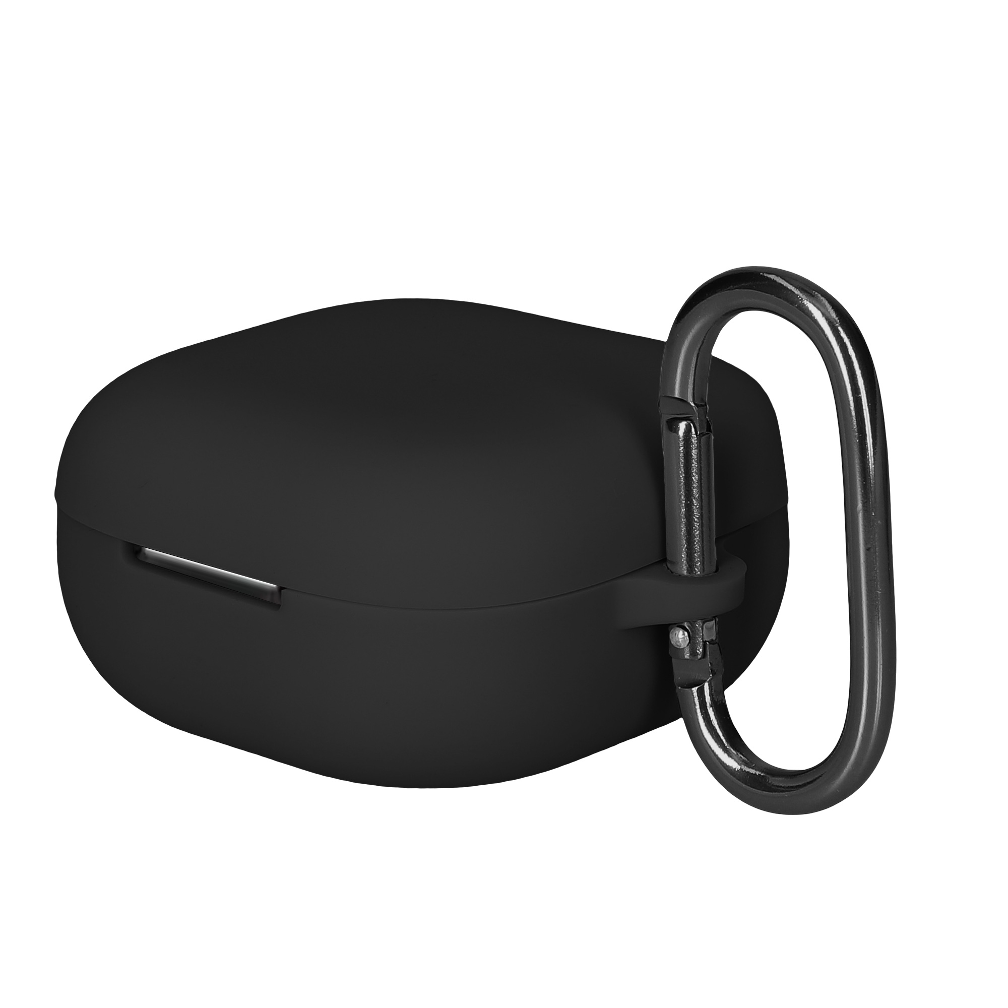 Obal pro Anker Soundcore P31i / Soundcore R60iNC kwmobile s karabinou silikonové - černá