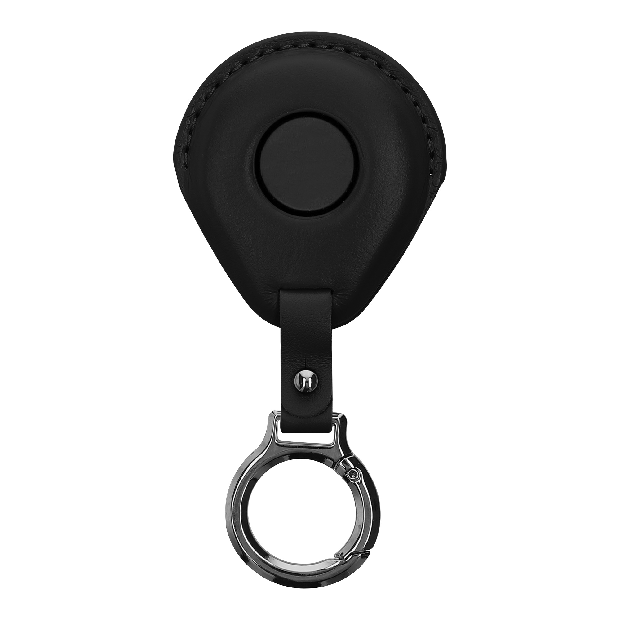 Kožený obal na klíč od auta pro Harley Davidson Motorcycle Key kwmobile - černá