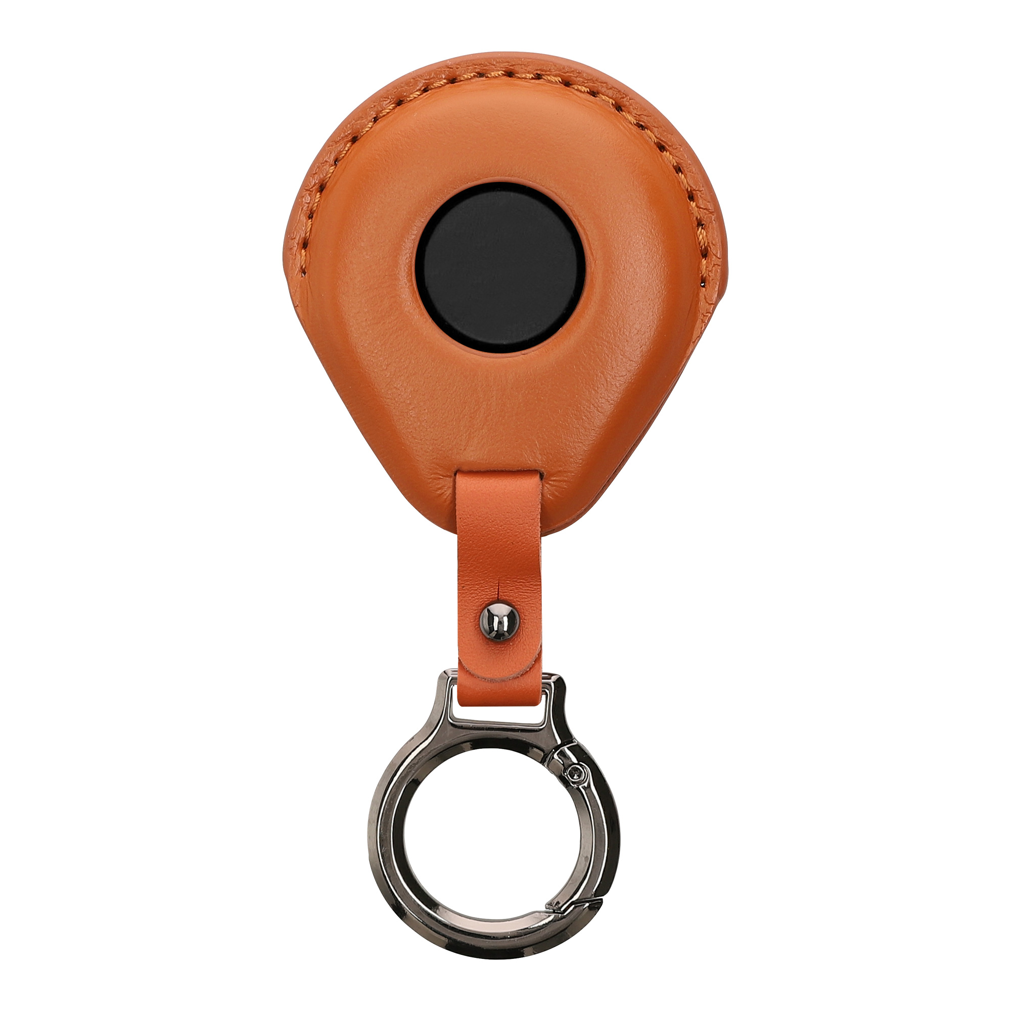 Kožený obal na klíč od auta pro Harley Davidson Motorcycle Key kwmobile - hnědá