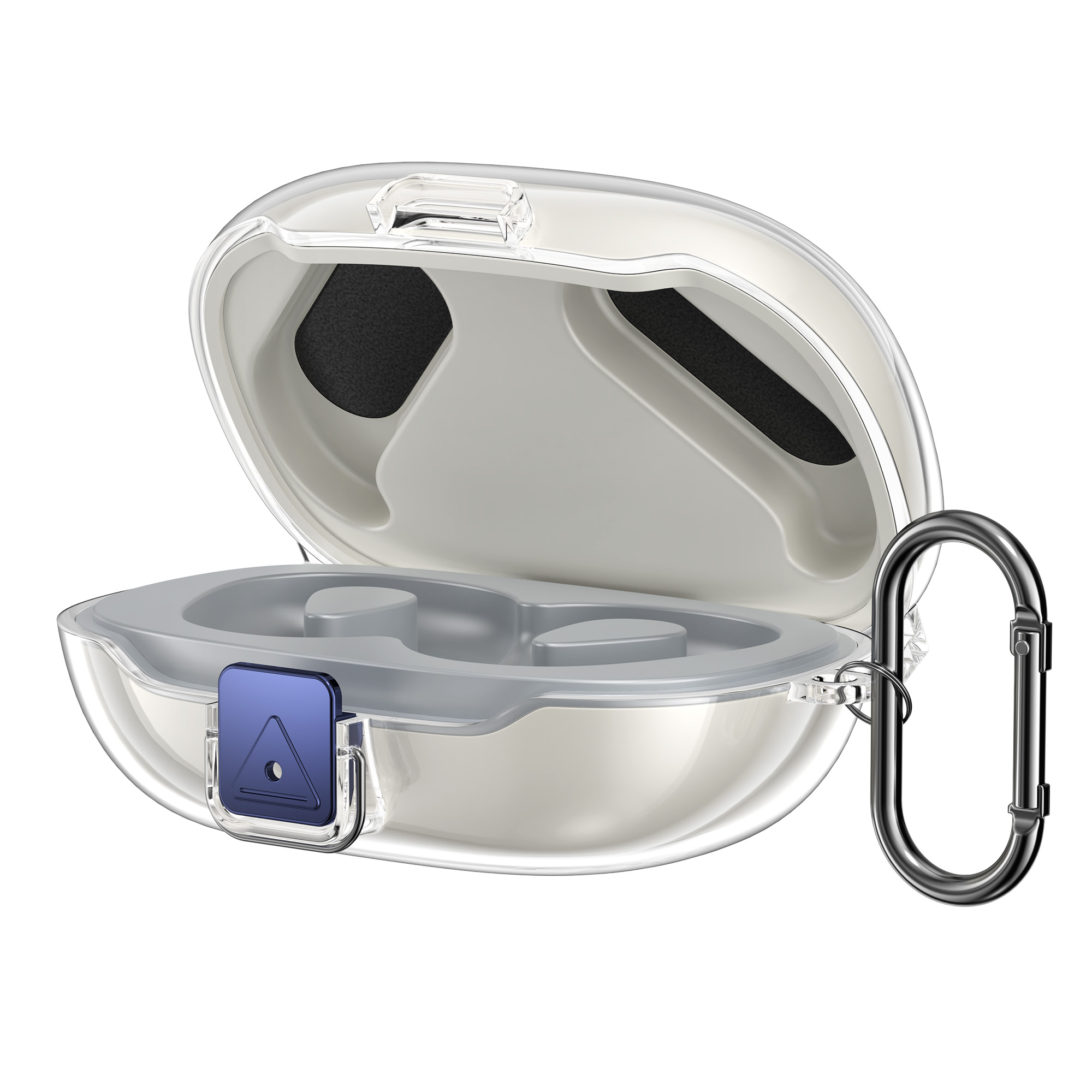 Pouzdro na sluchátka pro JBL Endurance Peak 3 kwmobile silikonové - transparentní