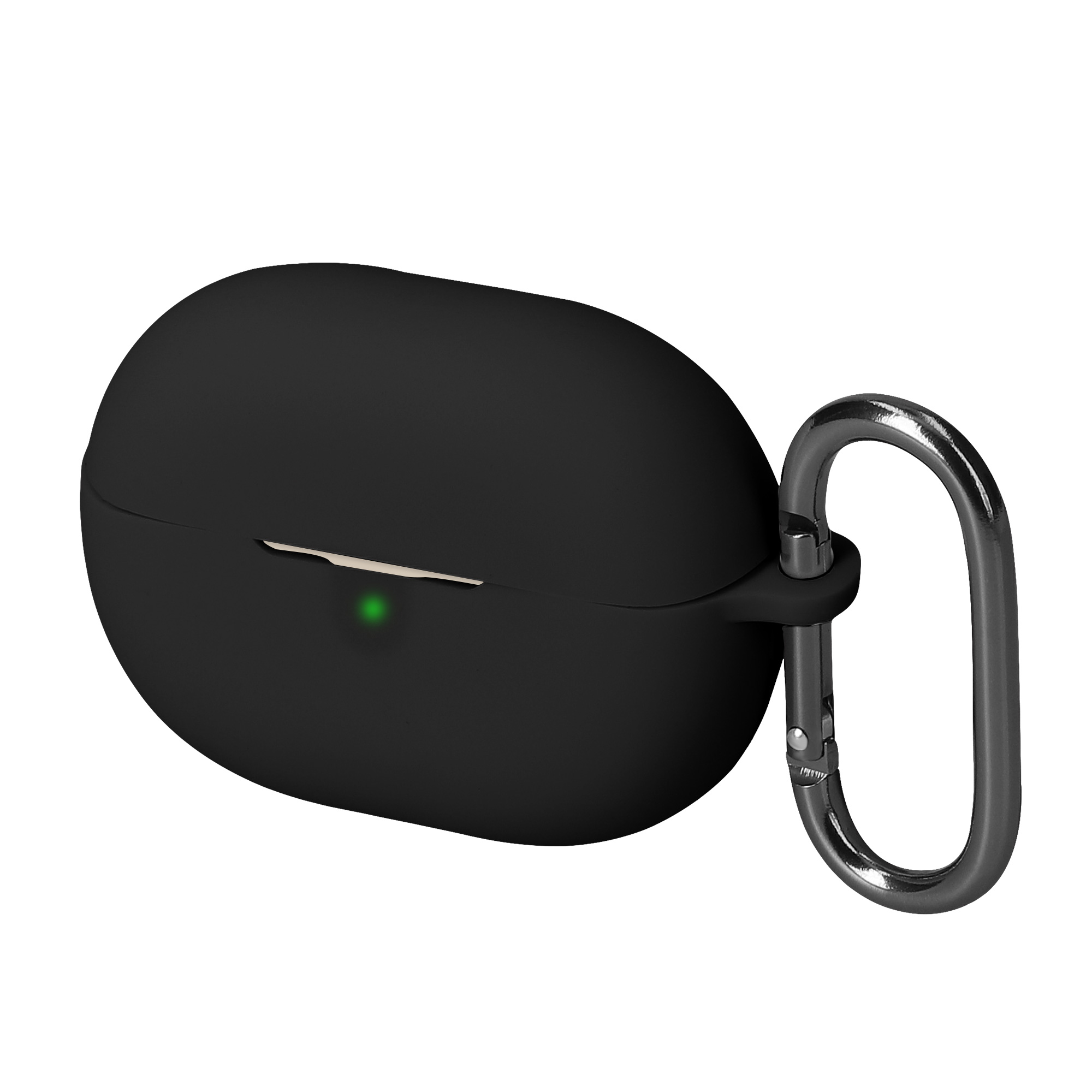 Obal pro Huawei Freebuds Pro 5 kwmobile s karabinou silikonové - černá