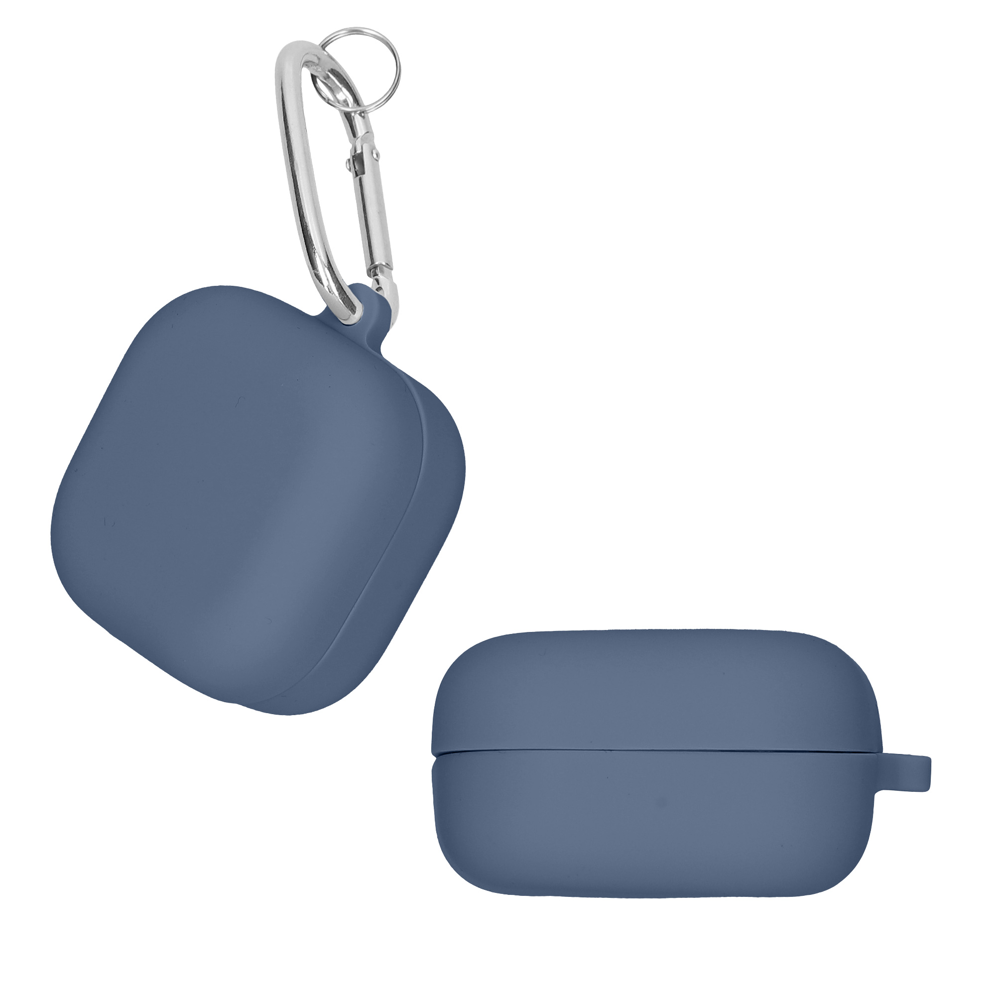 Silikonové pouzdro na sluchátka Samsung Galaxy Buds 4 / Galaxy Buds 4 Pro Case kwmobile tmavě modrý