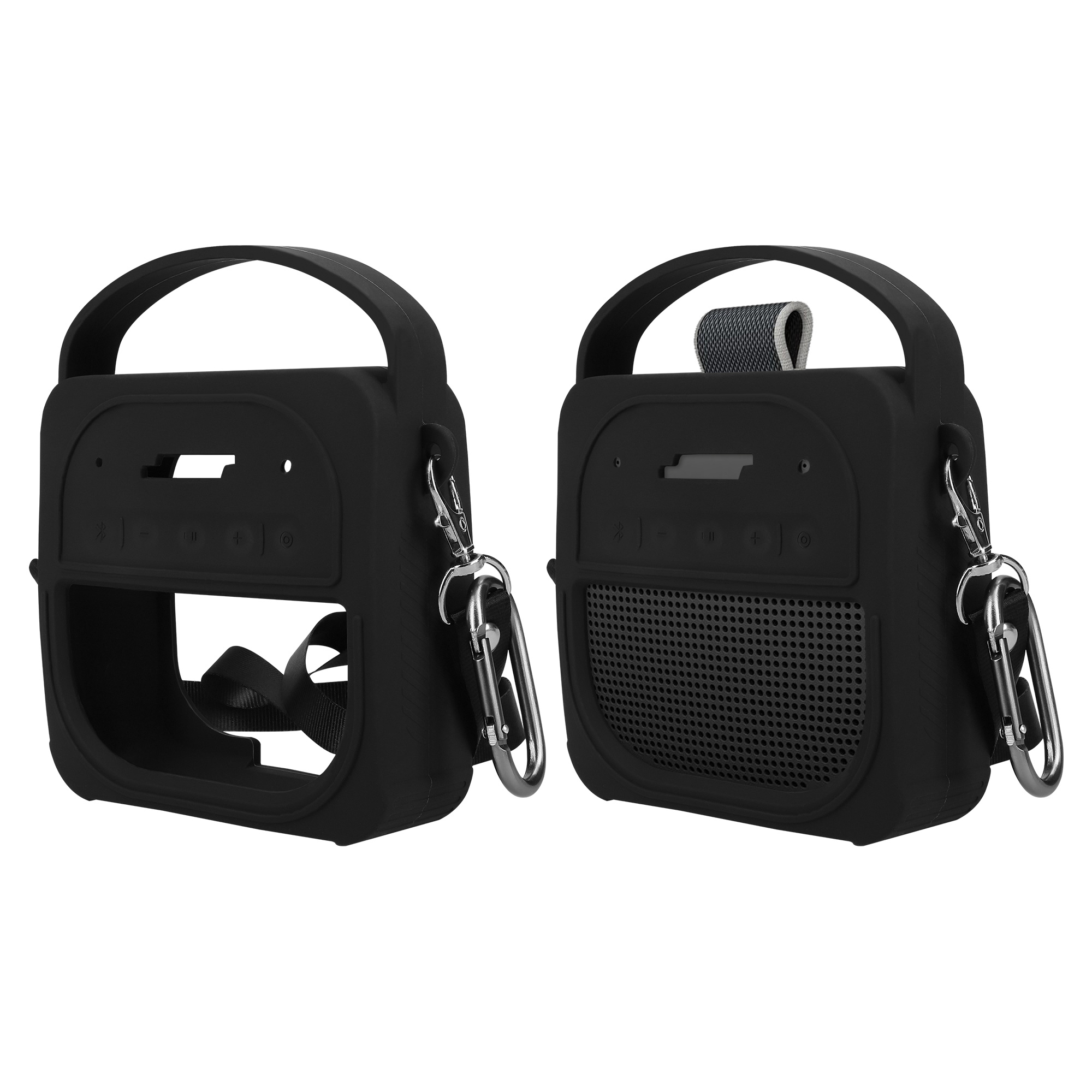 Silikonové pouzdro pro Bose SoundLink Micro Speaker (2nd Gen) kwmobile - obal fólie černá
