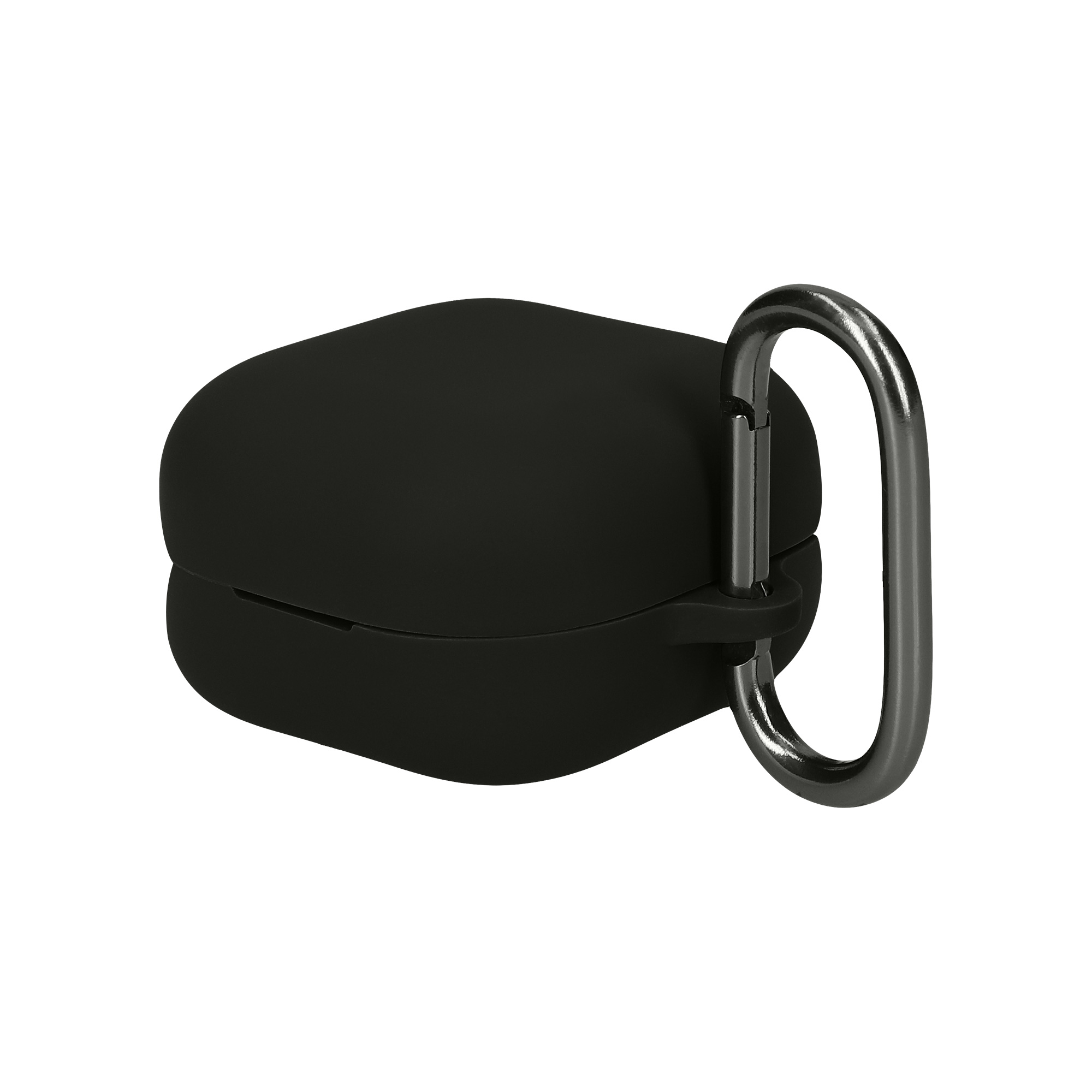 Obal pro Sony LinkBuds Clip WF-LC900 kwmobile s karabinou silikonové - černá