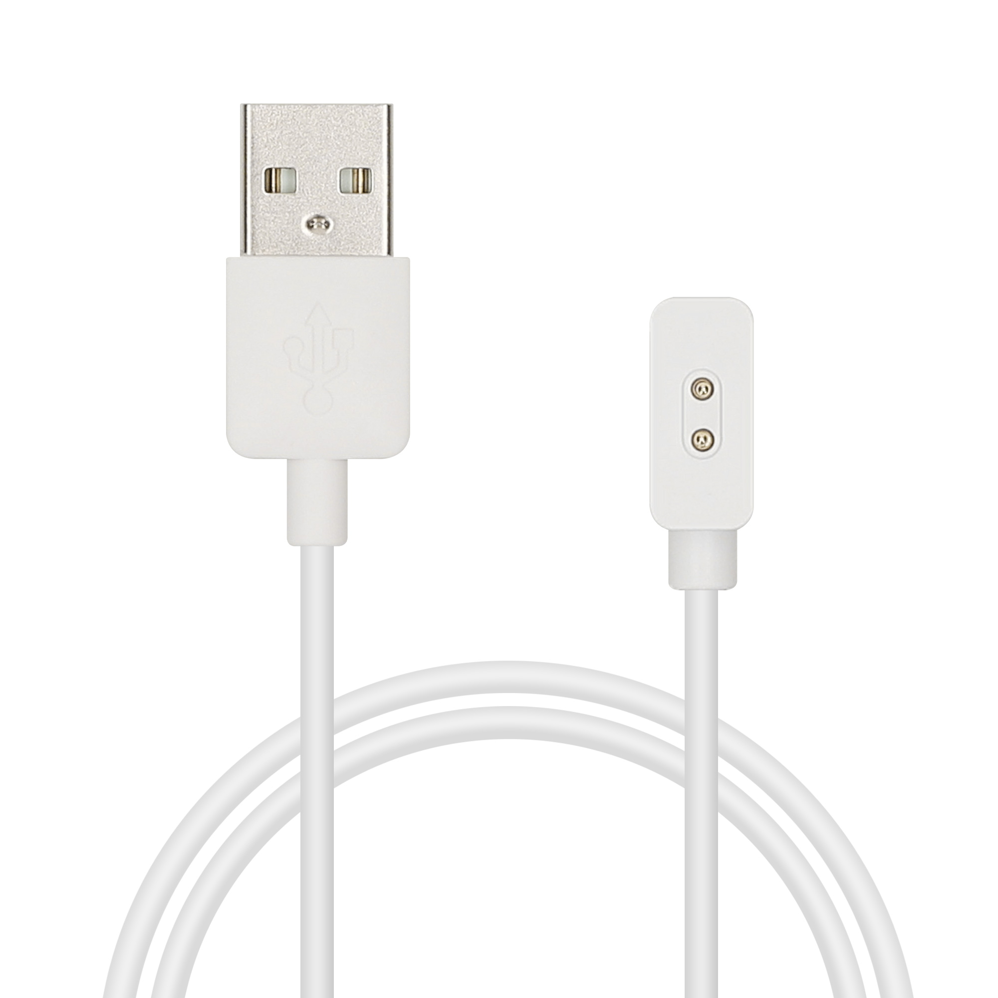 Nabíjecí kabel pro chytré hodinky pro Xiaomi Redmi Watch 5 Active / Watch 5 Lite kwmobile - bílá