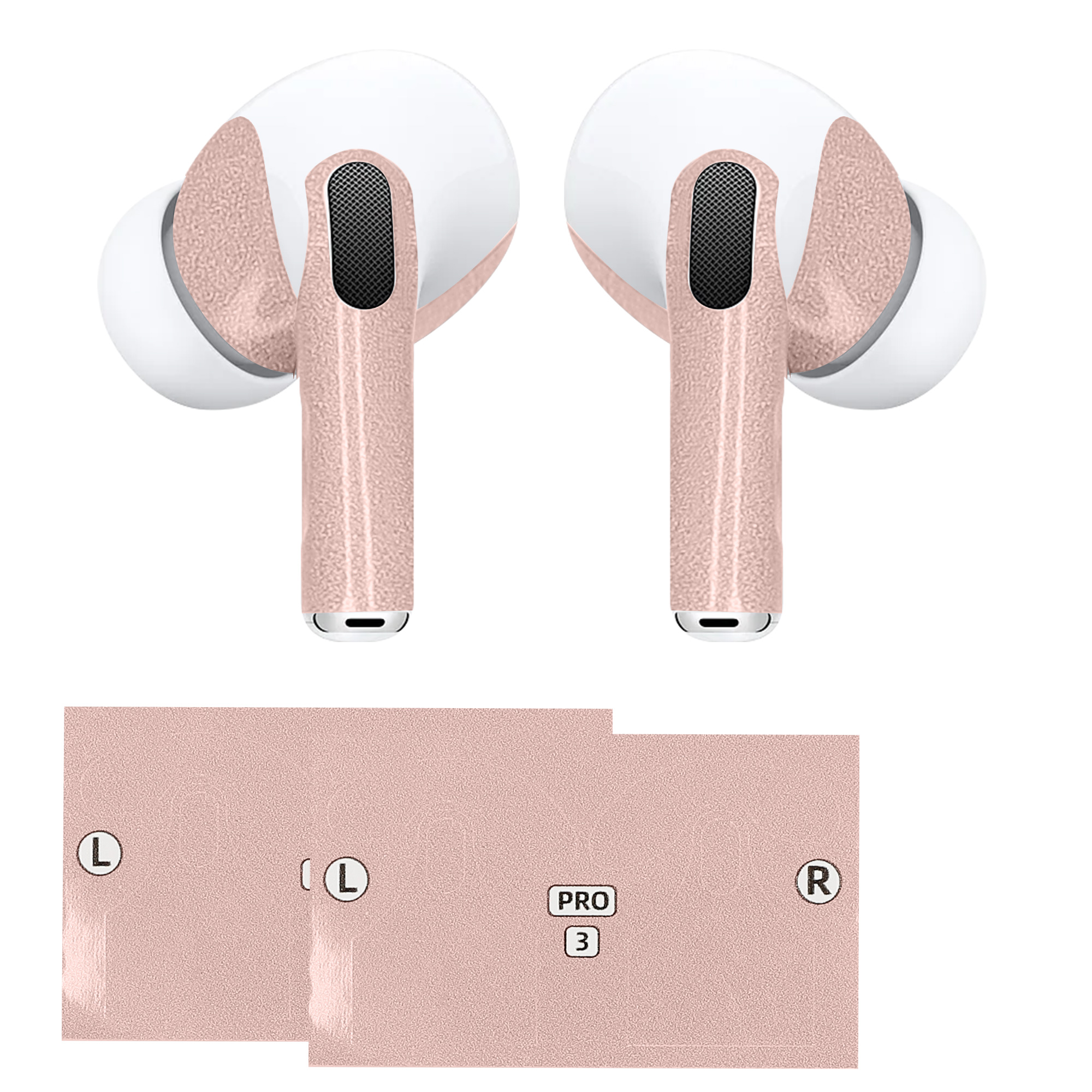 Nálepka na sluchátka pro Apple Airpods Pro 3 Sticker Wrap kwmobile - Tone92