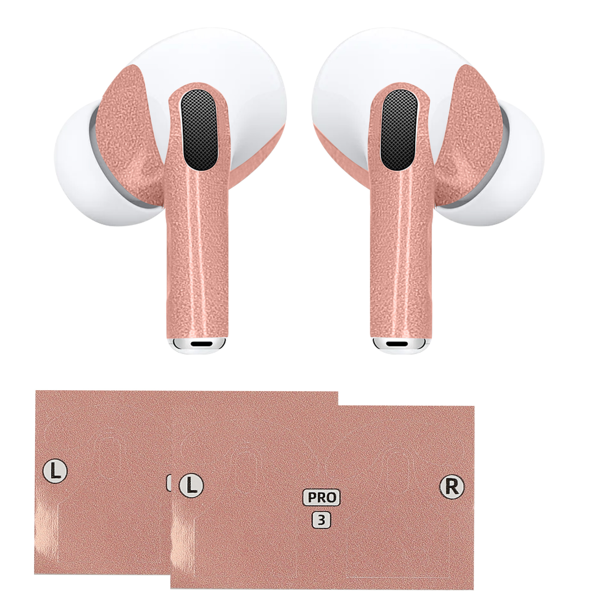 Nálepka na sluchátka pro Apple Airpods Pro 3 Sticker Wrap kwmobile - Tone59
