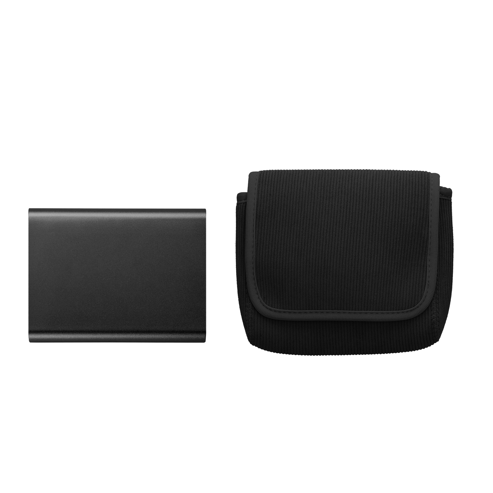 Pouzdro na myš pro Wireless Mouse / Portable SSD / Portable HDD kwmobile neoprenové - černá