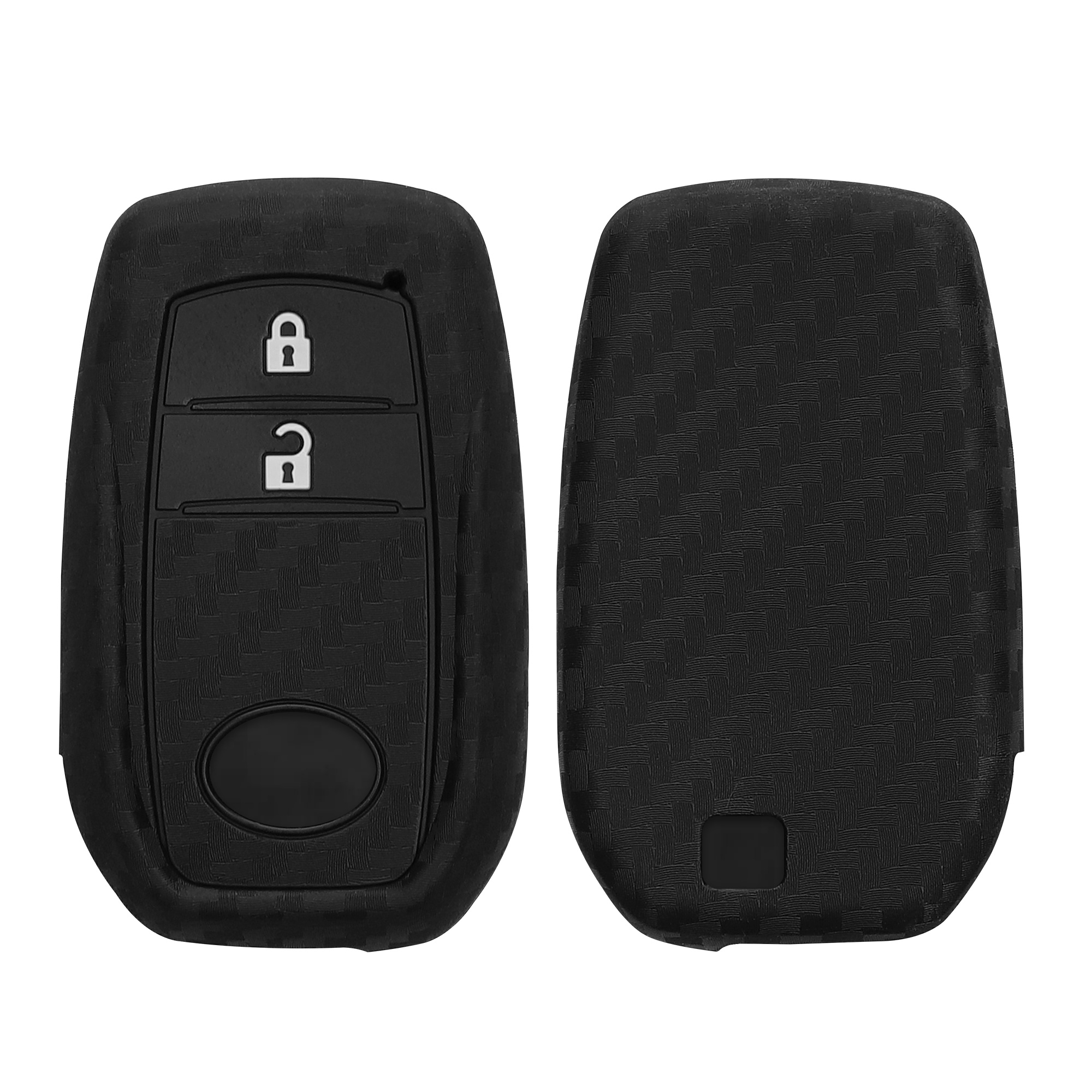 Obal na klíč od auta pro Toyota Aygo Yaris Cross RAV4 GR 20-24 kwmobile - černá